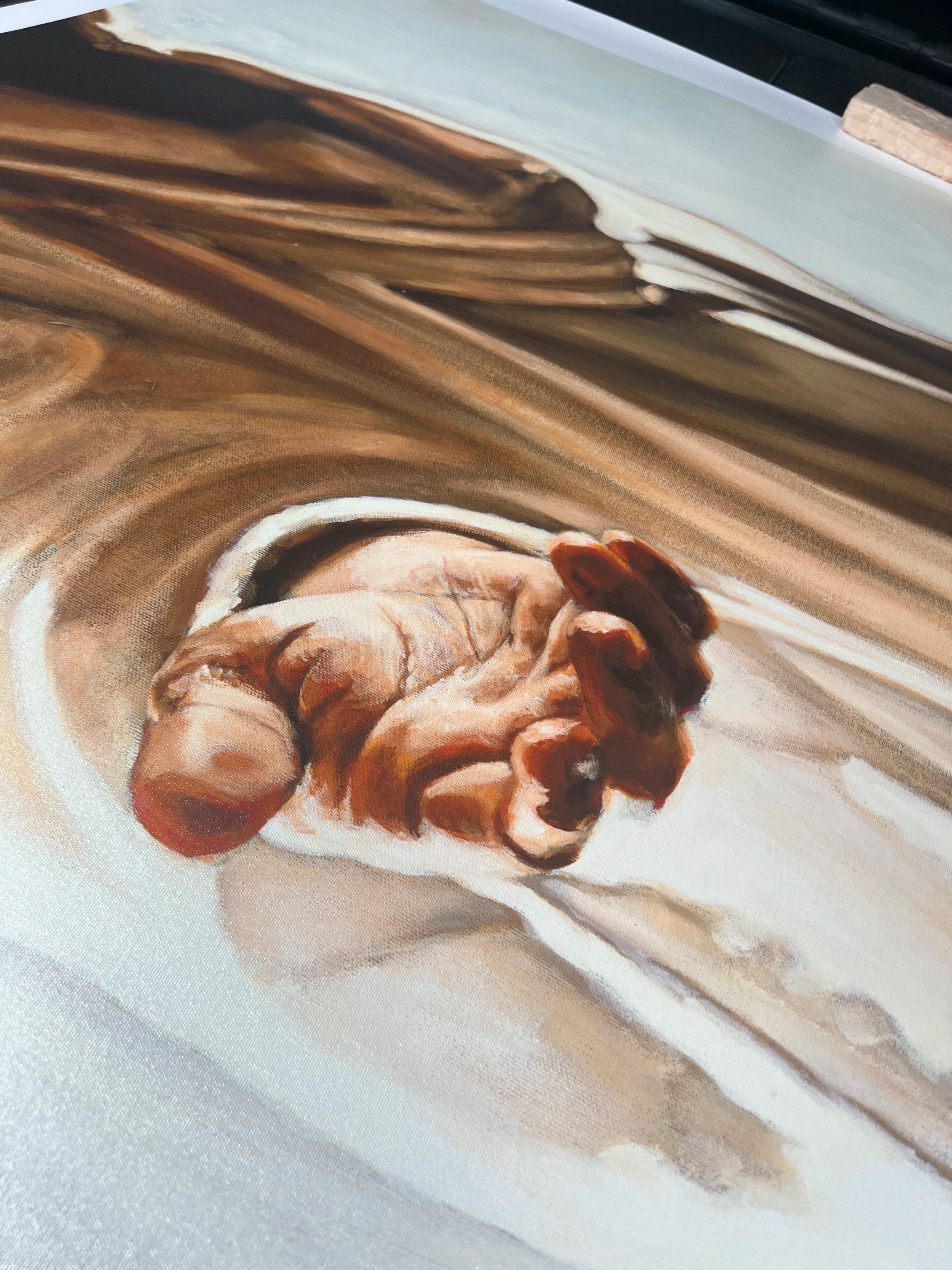 CM# 59 - Beckoning - 30"x40" Canvas Print Vanessa Horabuena