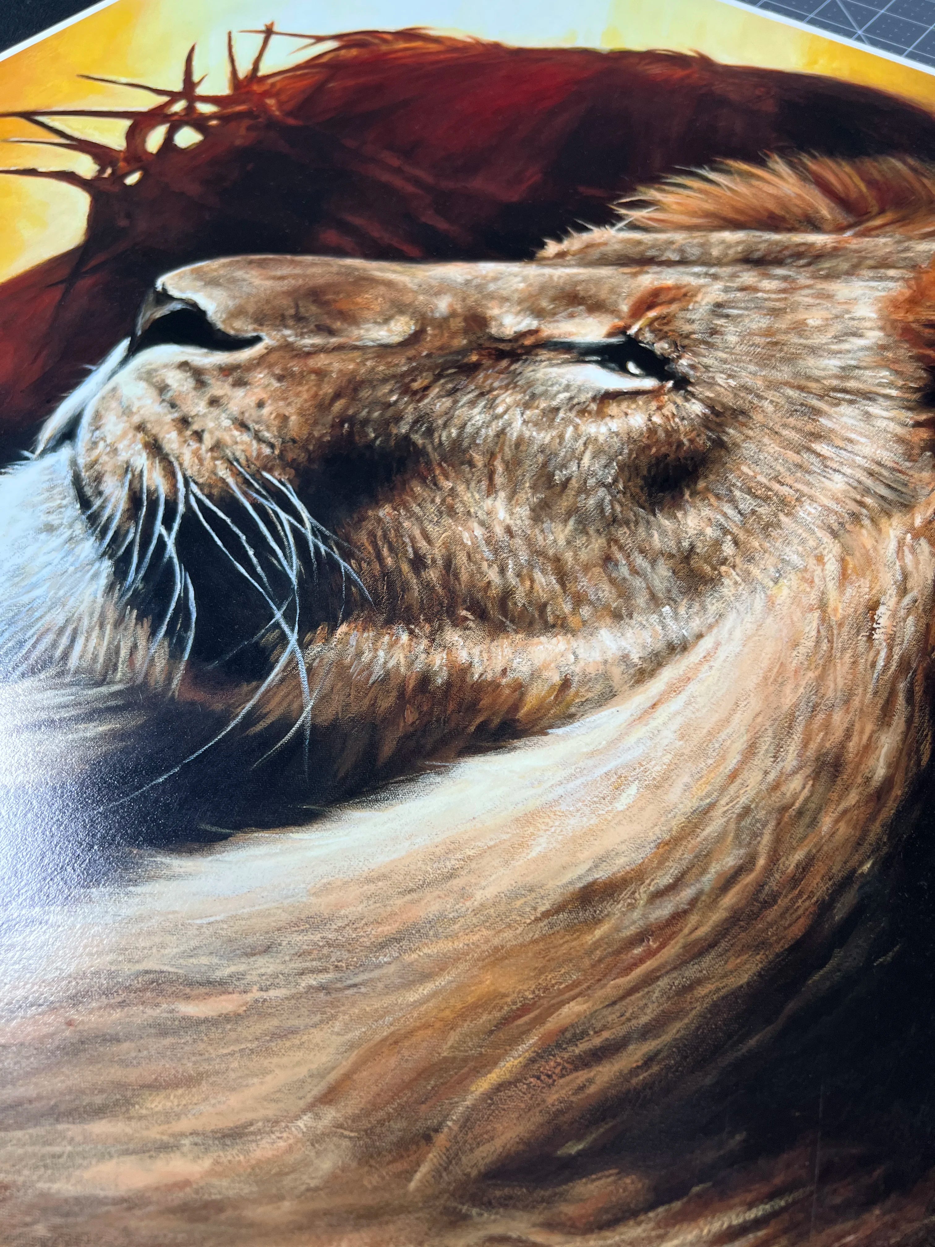CM# 69 - The Lion of Judah - 24"x30" Giclée Paper Print Vanessa Horabuena