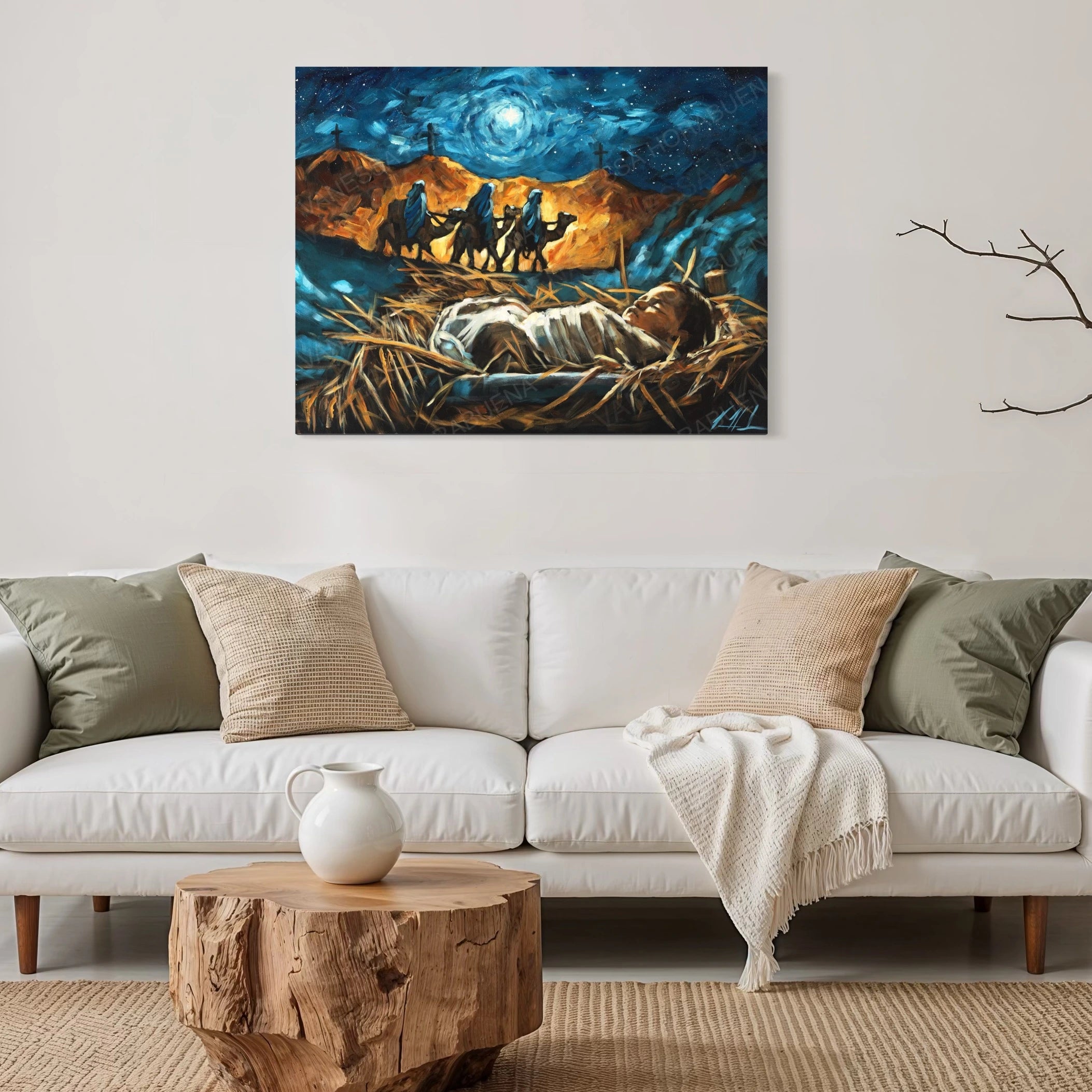 Behold Your King Horse Art Print Vanessa Horabuena