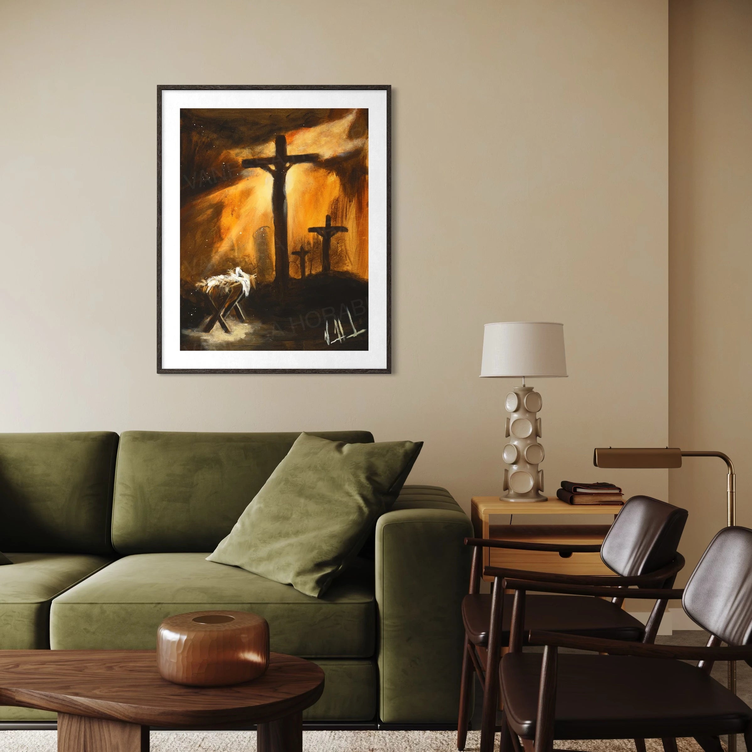 Born For Glory Jesus Art Print Vanessa Horabuena