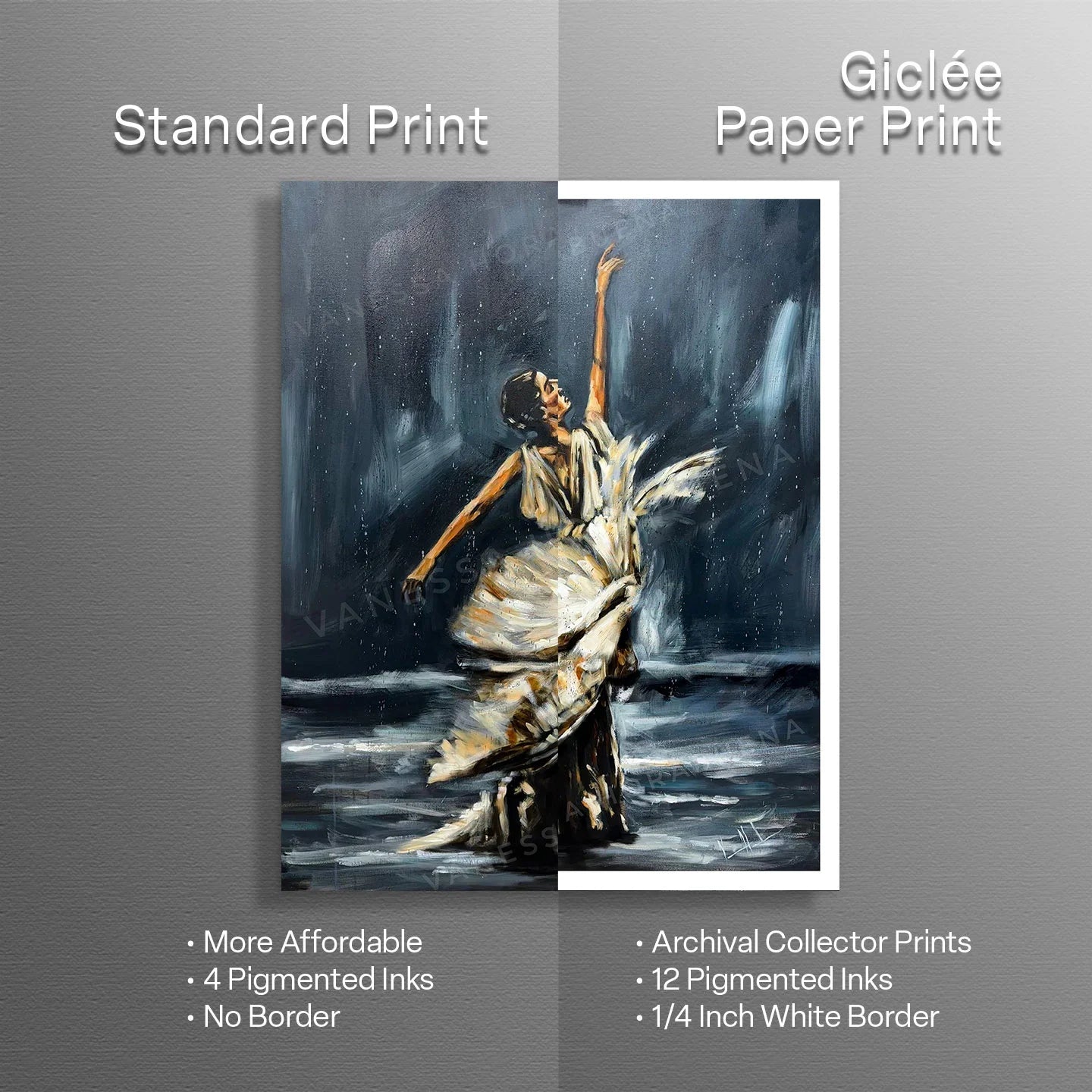 I’ll Praise You Through the Storm Women's Art Print Vanessa Horabuena