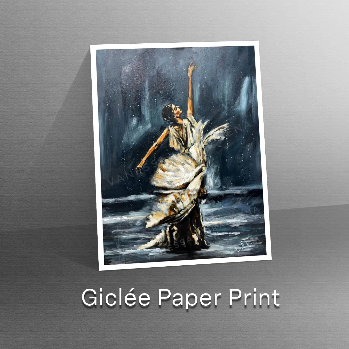I’ll Praise You Through the Storm Women's Art Print Vanessa Horabuena