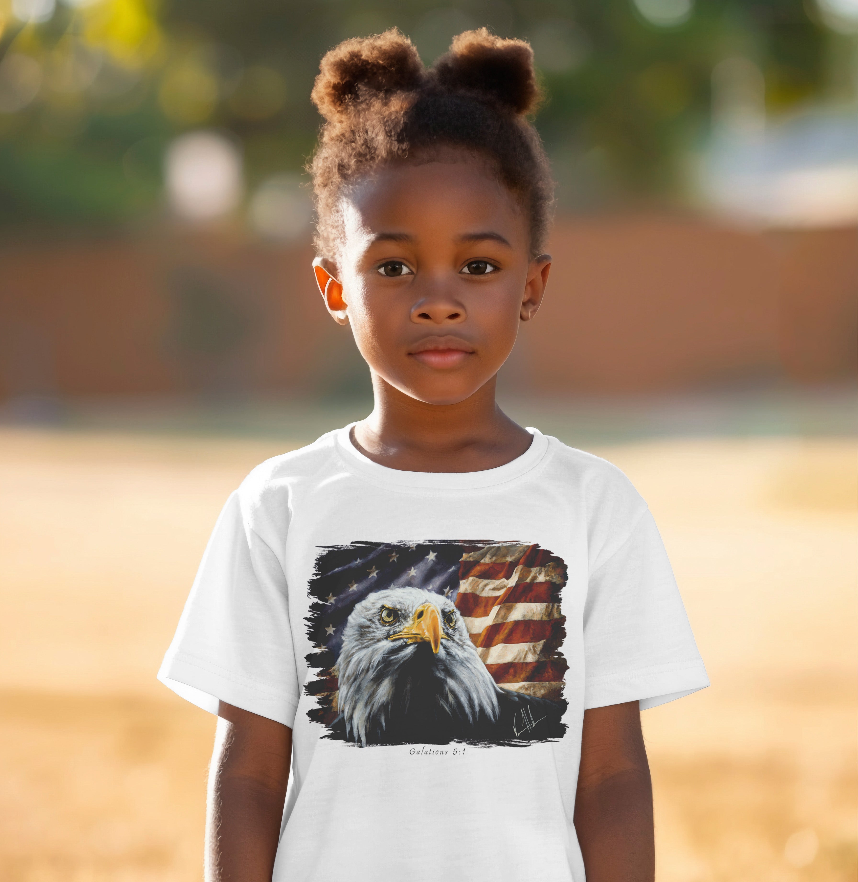 The Fight for Freedom - Kids T (Organic Cotton) Organic Cotton Vanessa Horabuena