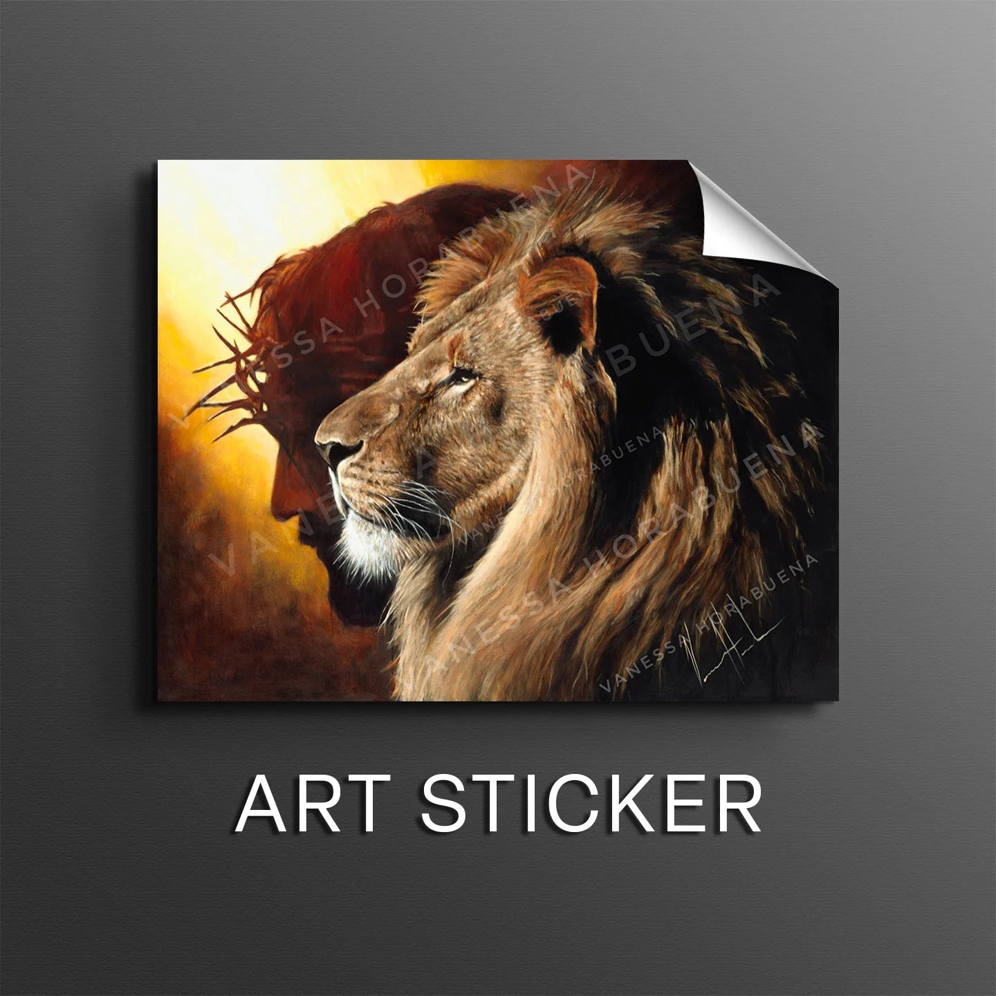 Lion of Judah™ - Sticker Sticker Vanessa Horabuena