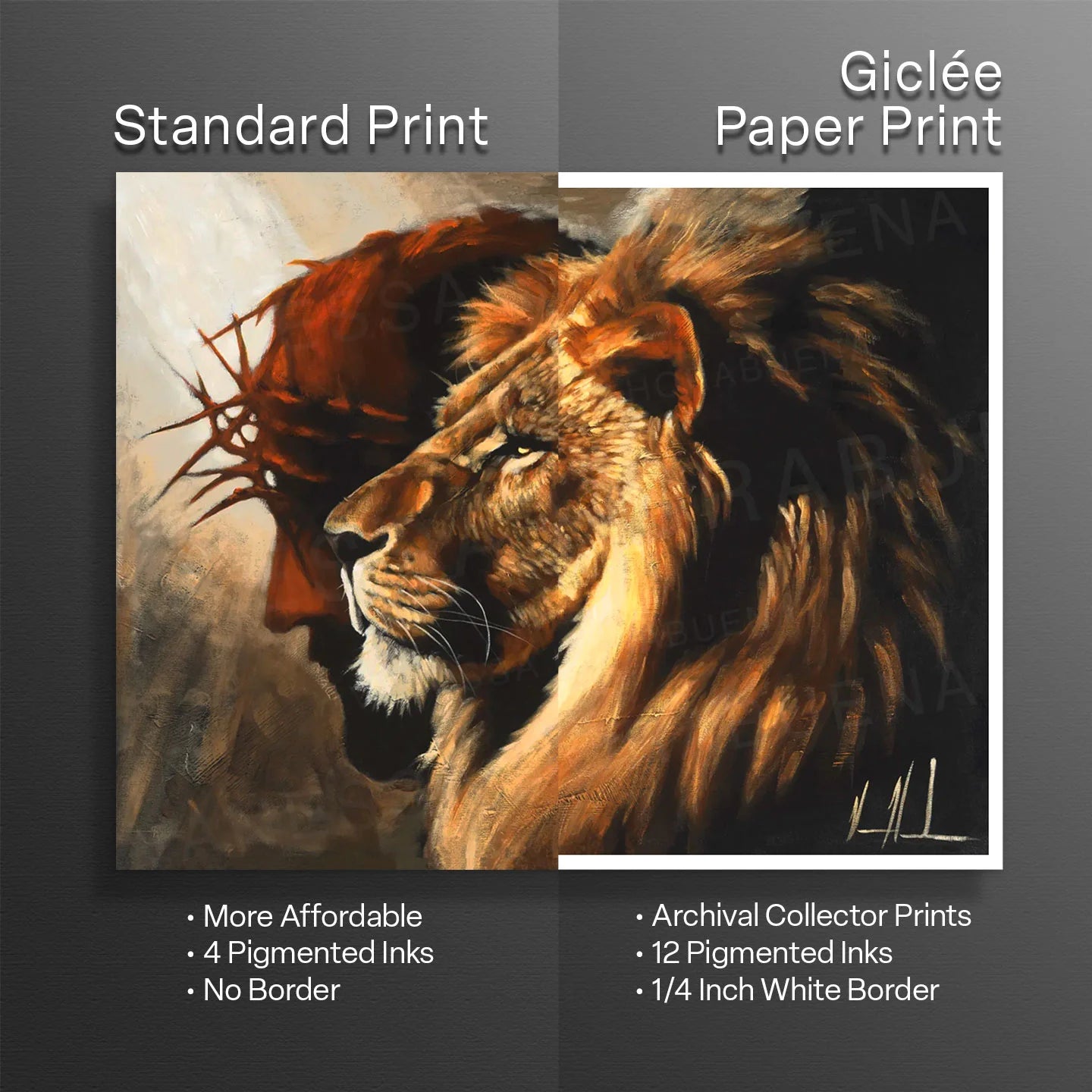 The Lion of Judah (Peace and Strength) Lion Art Print Vanessa Horabuena