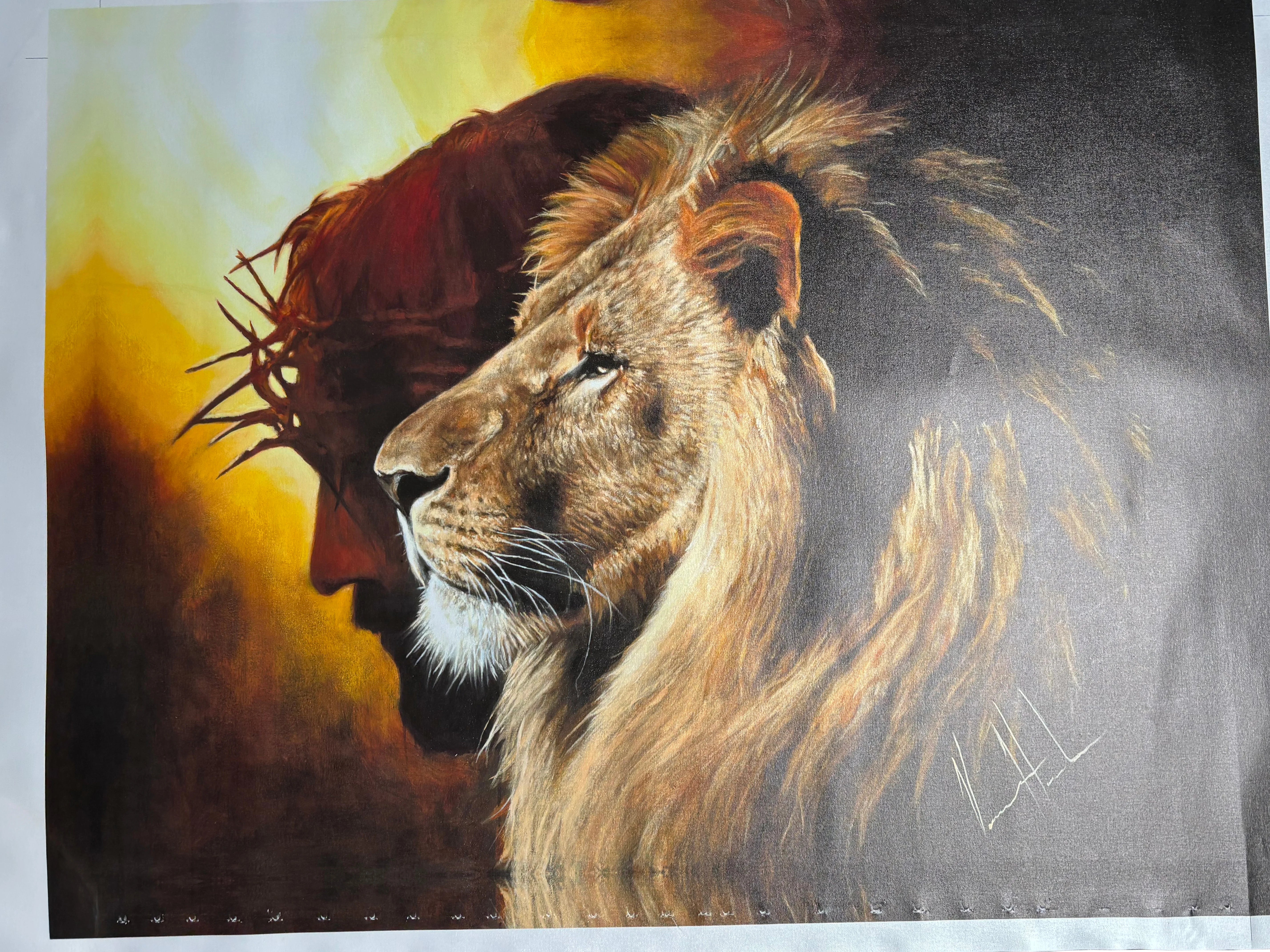 C#2 - The Lion of Judah - 36"x48" Canvas Print