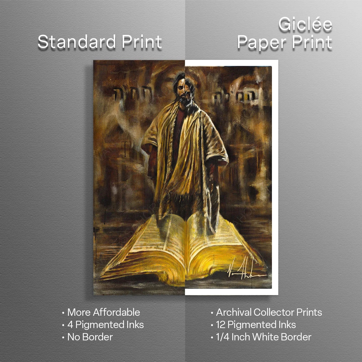 The Living Word Jesus Art Print Vanessa Horabuena