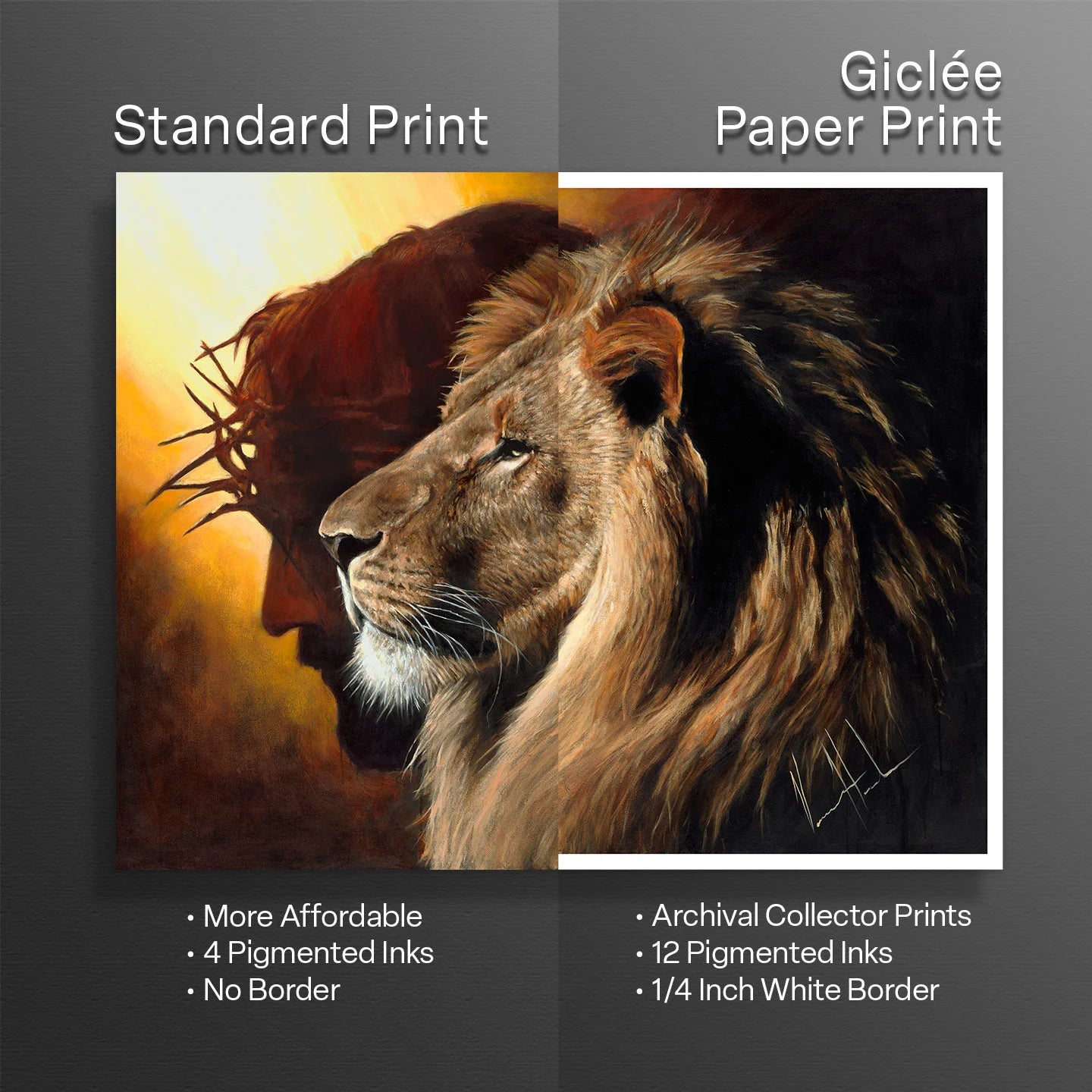 The Lion of Judah™ Lion Art Print, Jesus Art Print Vanessa Horabuena