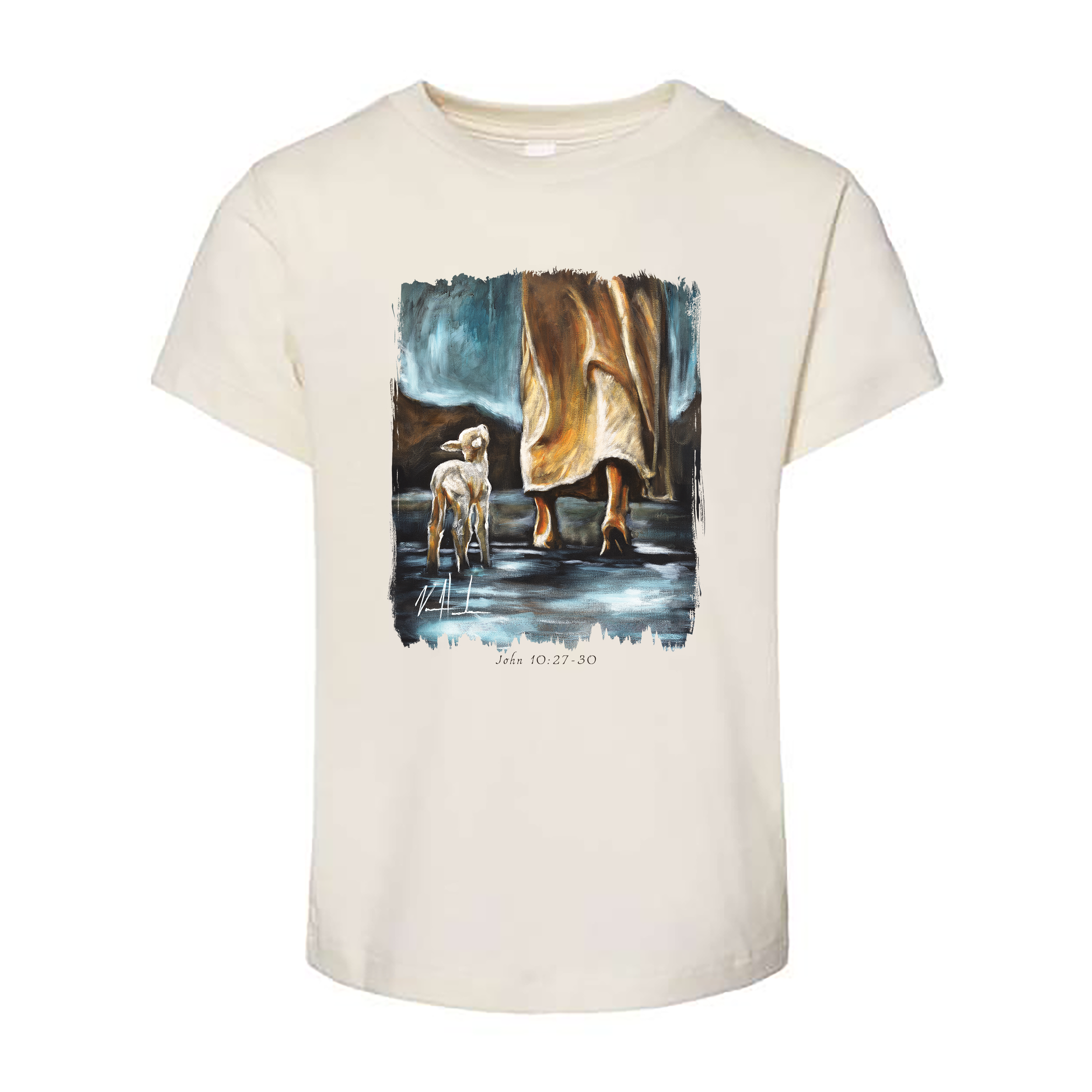 Kids T (Organic Cotton) - My Sheep Listen To My Voice Organic Cotton Vanessa Horabuena Toddler Natural 2T