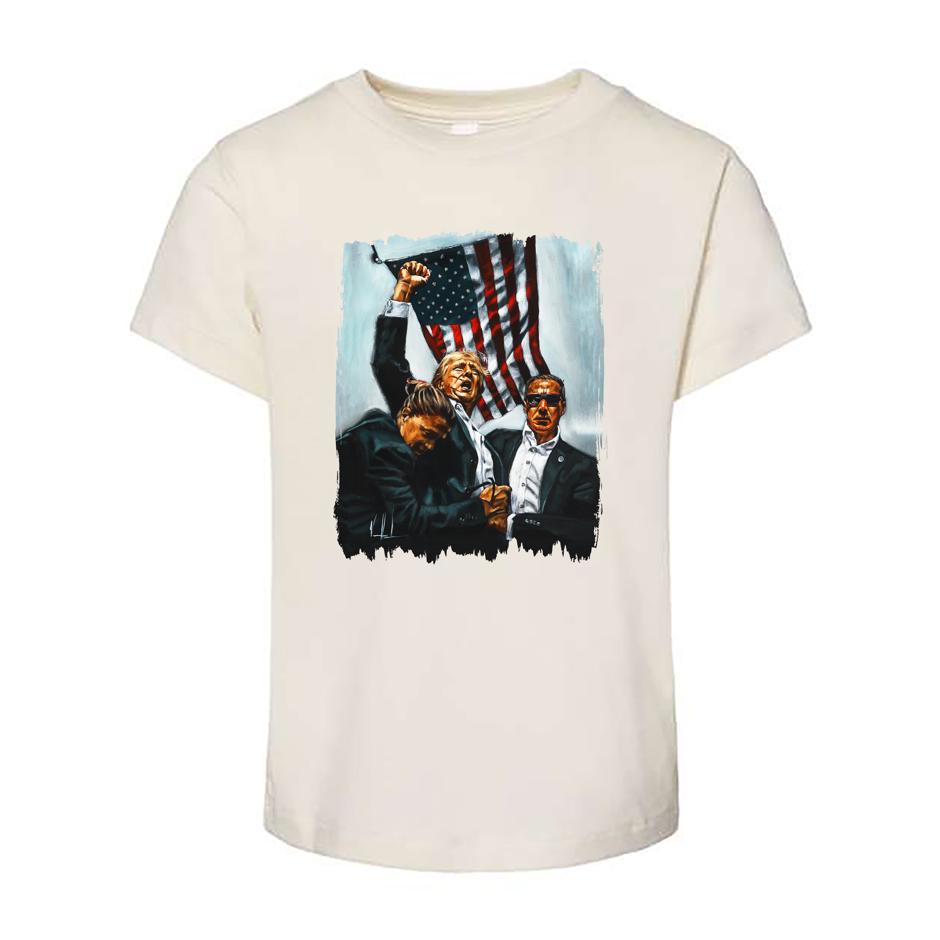 Never Surrender - Kids T (Organic Cotton) Organic Cotton Vanessa Horabuena Toddler Natural 2T