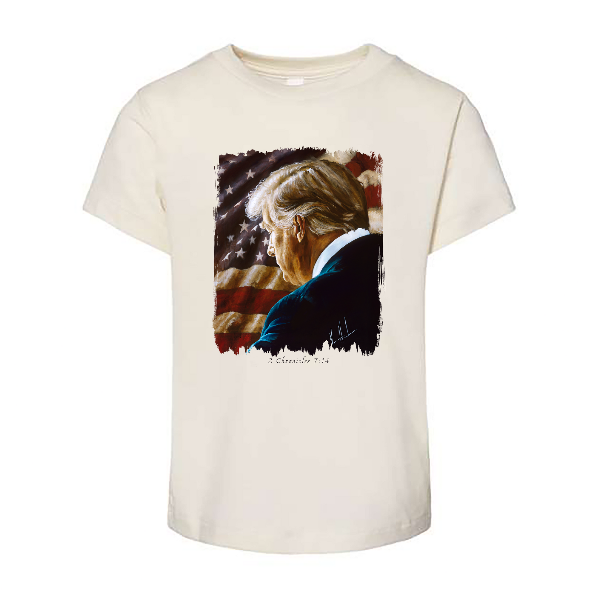 Kids T (Organic Cotton) - Prayers for Our Nation Organic Cotton Vanessa Horabuena Toddler Natural 2T