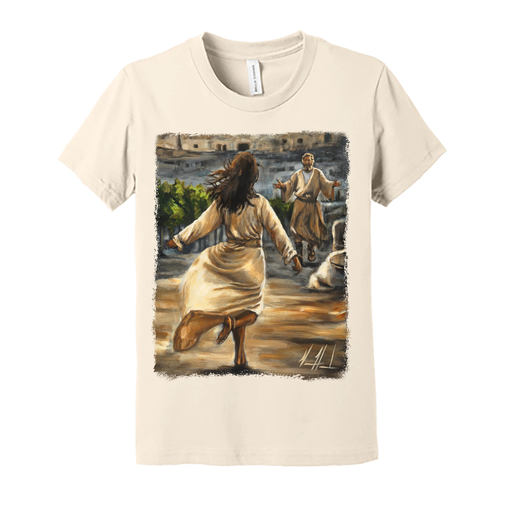 Kids T - The Prodigal Daughter - (Organic Cotton) Organic Cotton Vanessa Horabuena Youth Natural Small