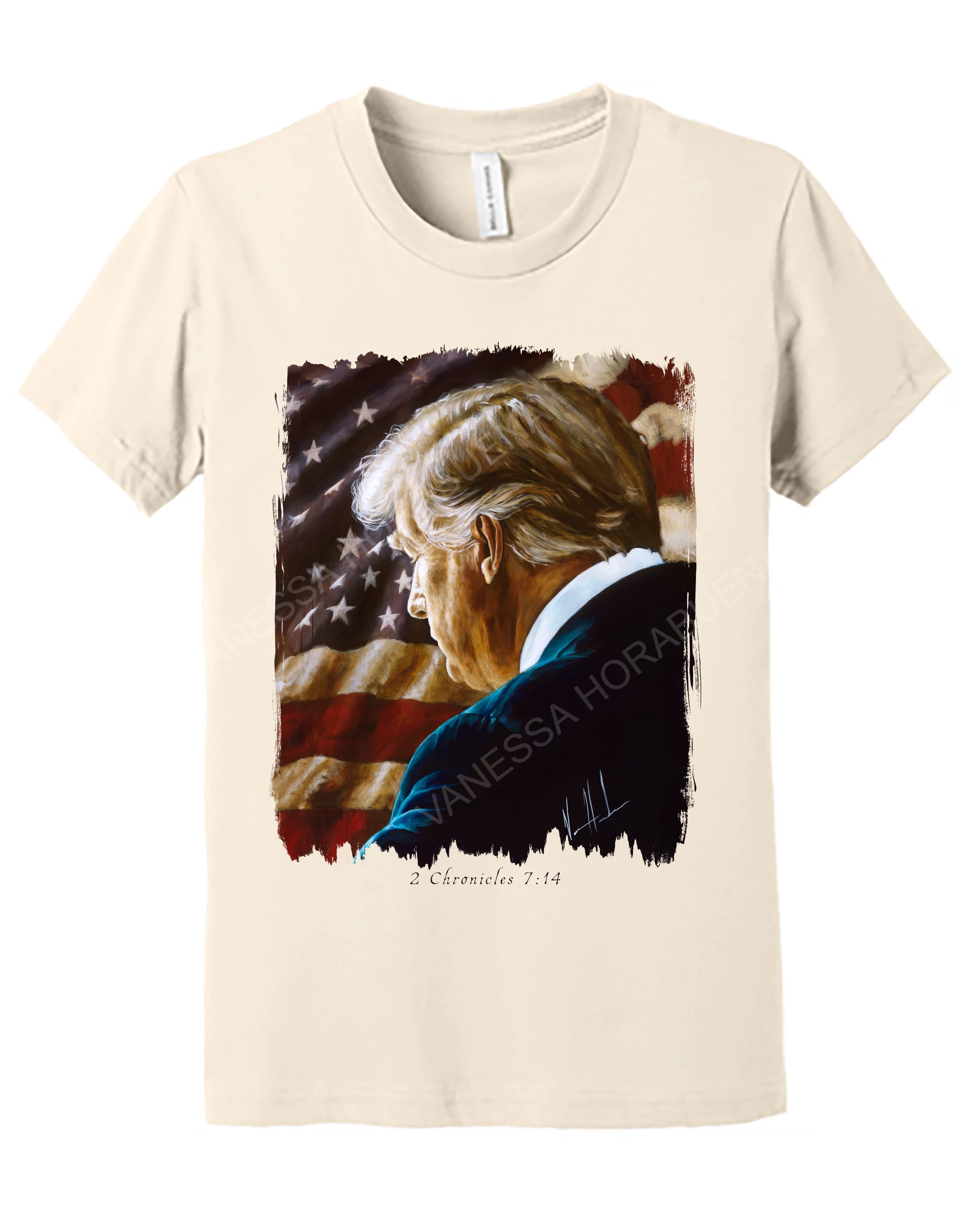 Prayers for Our Nation - Kids T (Organic Cotton) Organic Cotton Vanessa Horabuena Kids Natural Small