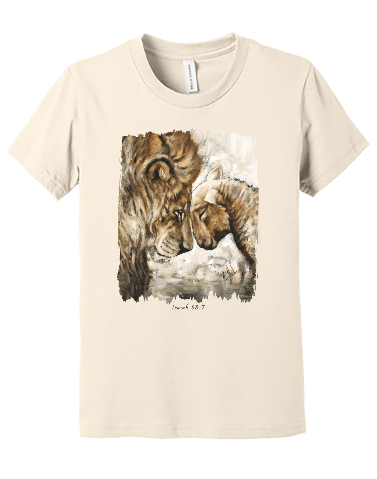 Compassion of a King (White) - Kids T-Shirt Vanessa Horabuena Kids Natural Small