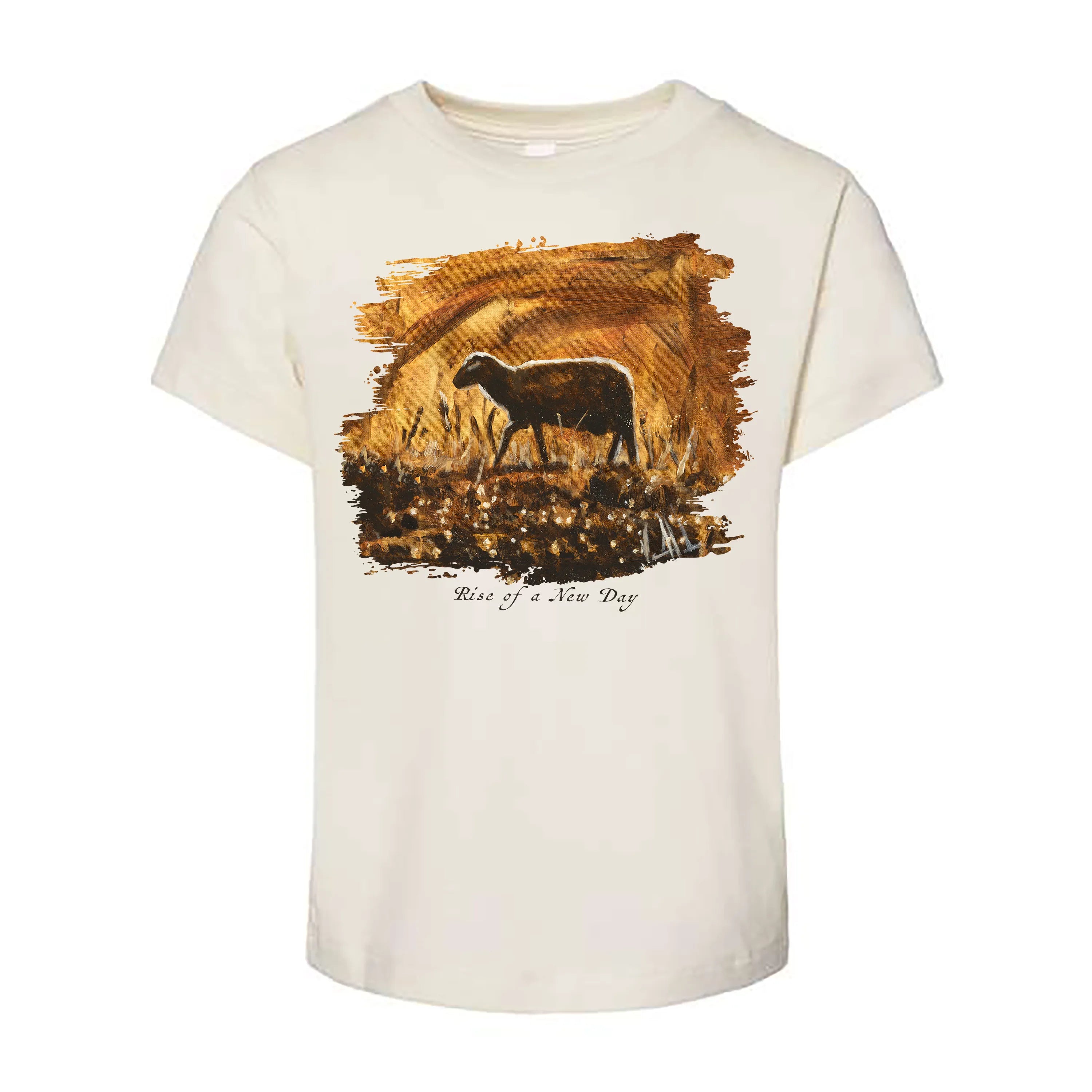 Kids T (Organic Cotton) - Rise of a New Day Organic Cotton Vanessa Horabuena Toddler Natural 2T