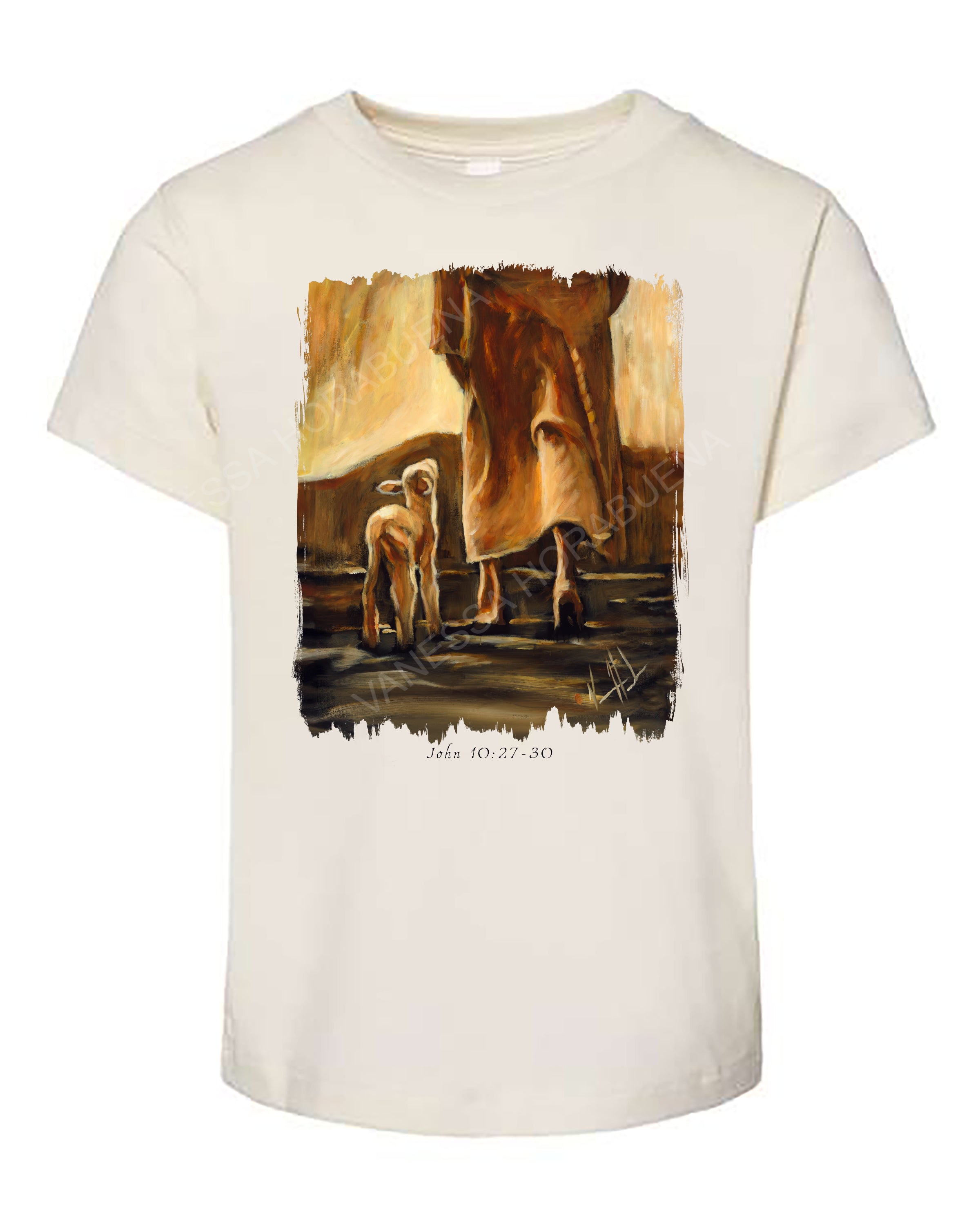 My Sheep Listen to My Voice - Fall Edition - Kids T (Organic Cotton) Organic Cotton Vanessa Horabuena Toddler Natural 2T