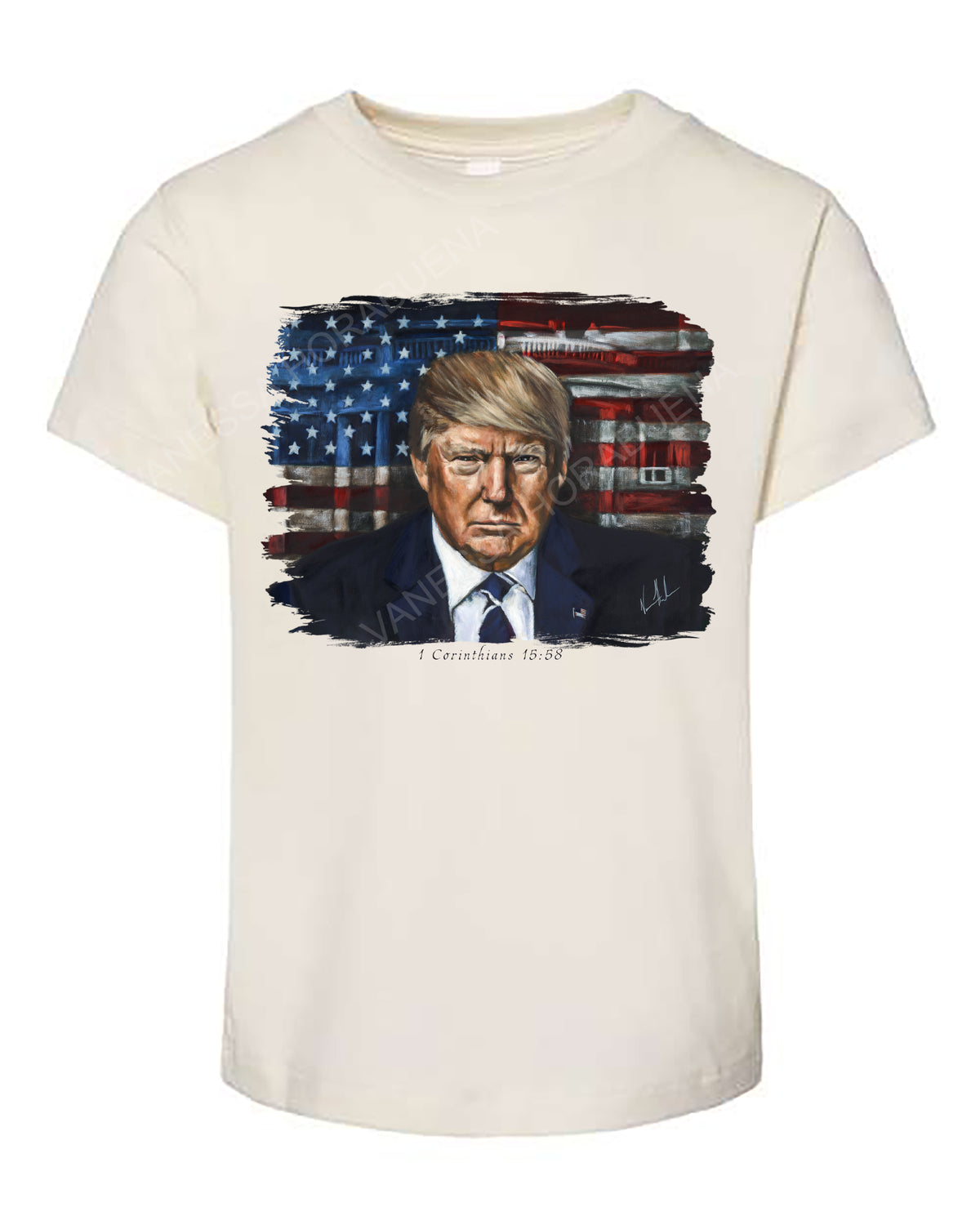 Commander in Chief - Kids T-Shirt Vanessa Horabuena Kids Natural 2T