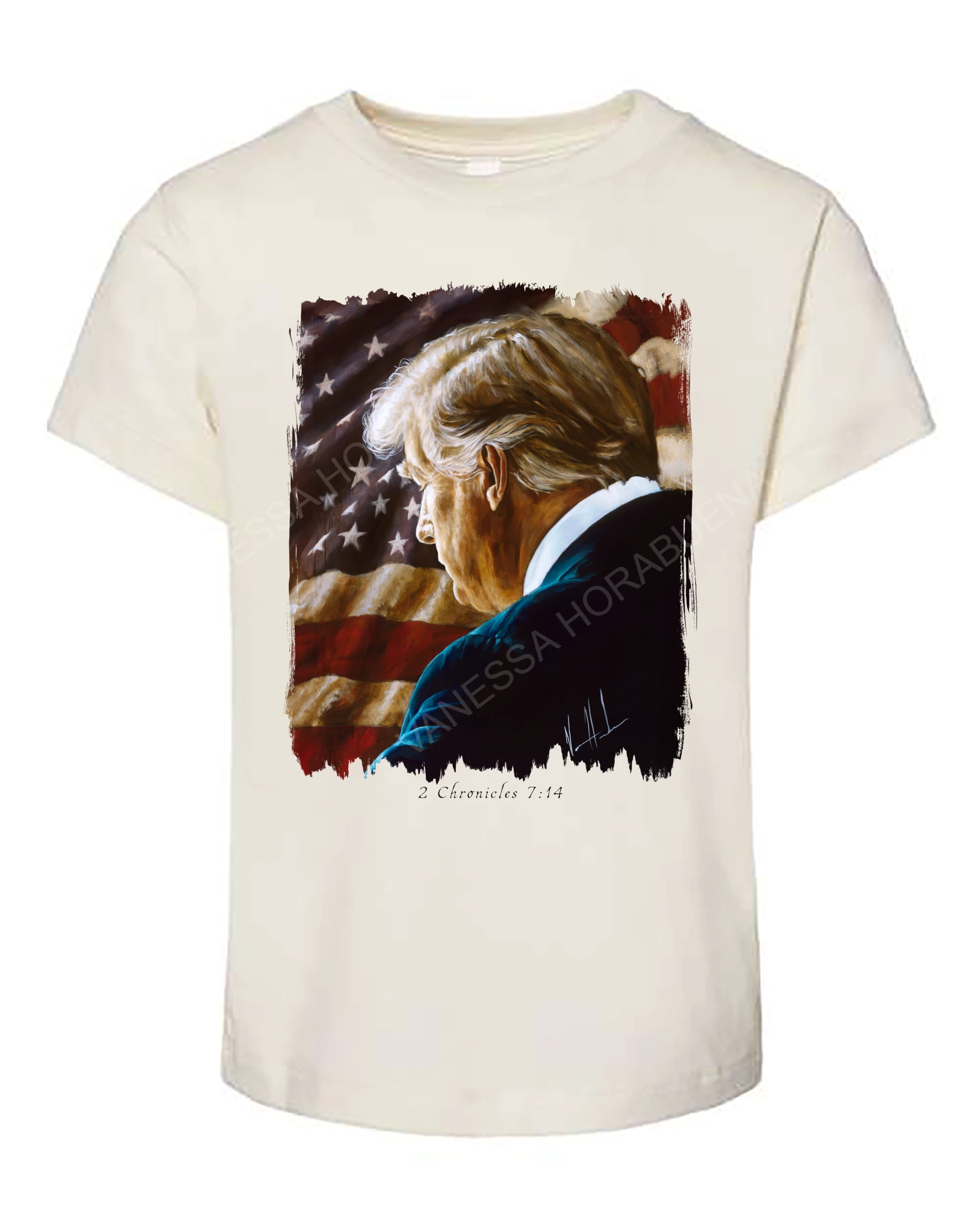 Prayers for Our Nation - Kids T (Organic Cotton) Organic Cotton Vanessa Horabuena Kids Natural 2T