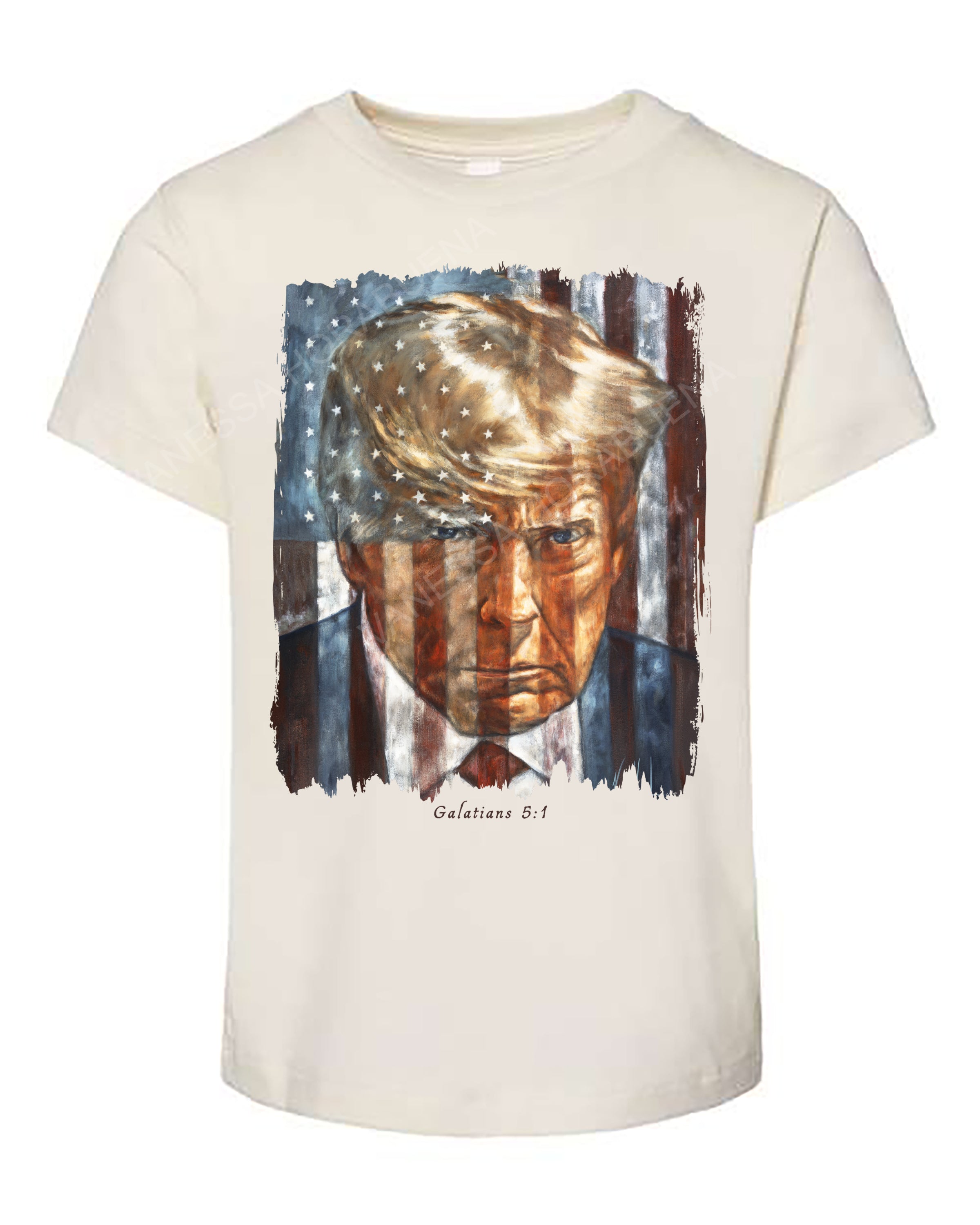 The Cost of Freedom - Kids T (Organic Cotton) Organic Cotton Vanessa Horabuena Kids Natural 2T