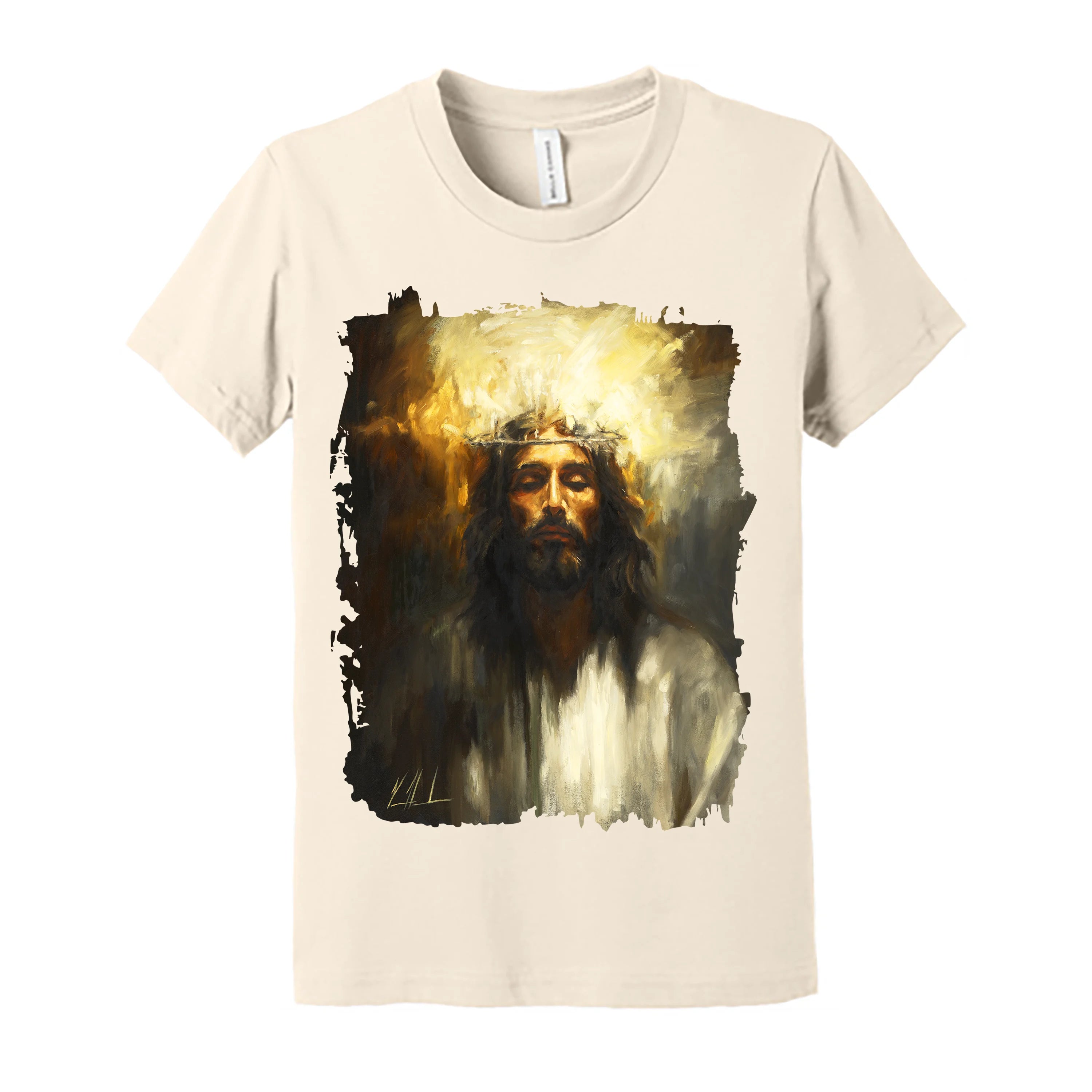 Kids T - Holy One - (Organic Cotton) Organic Cotton Vanessa Horabuena Youth Natural Small