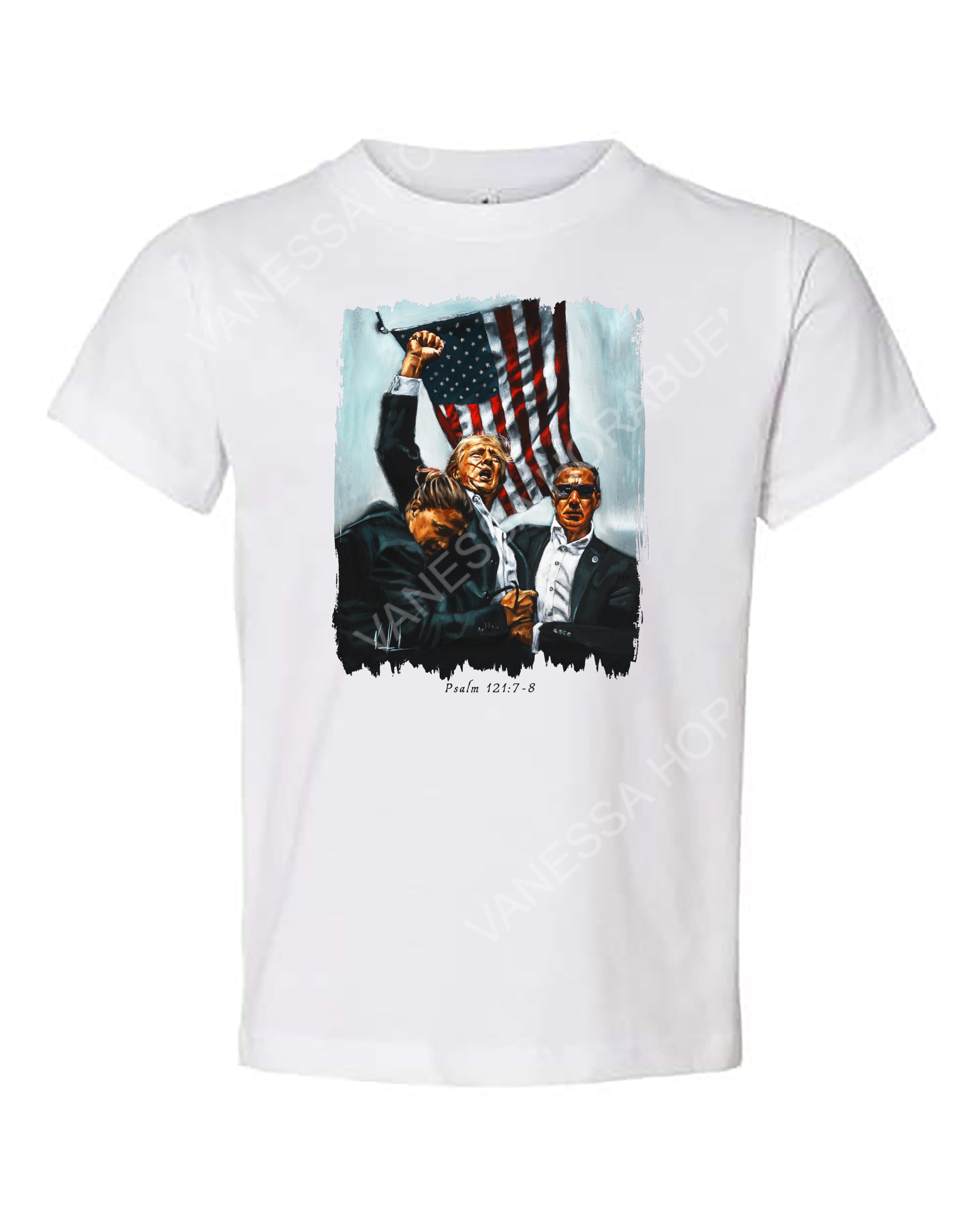 Never Surrender - Kids T (Organic Cotton) Organic Cotton Vanessa Horabuena Kids White 2T
