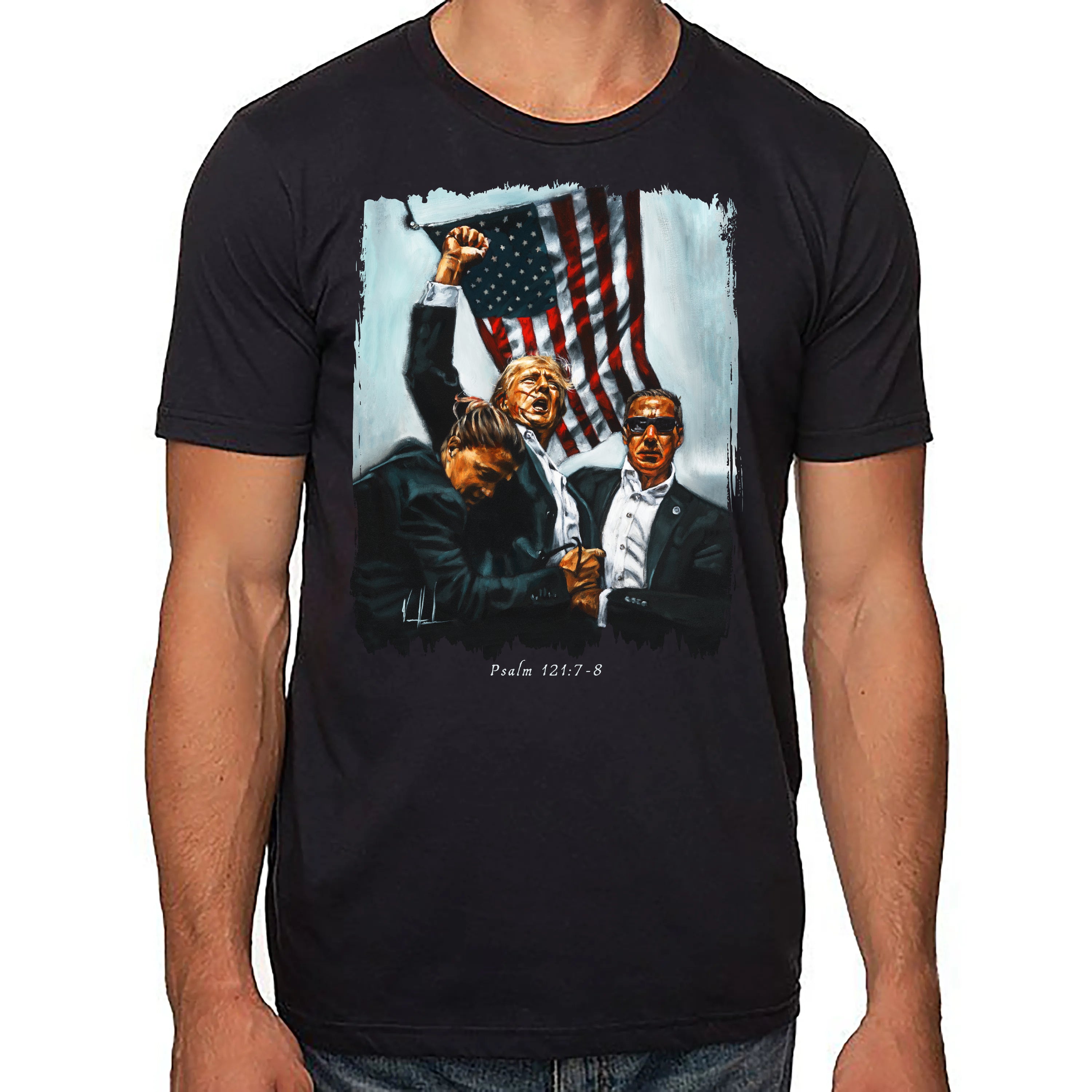 Never Surrender - Unisex T (Organic Cotton) Organic Cotton Vanessa Horabuena Short Sleeve Night (Black) XS