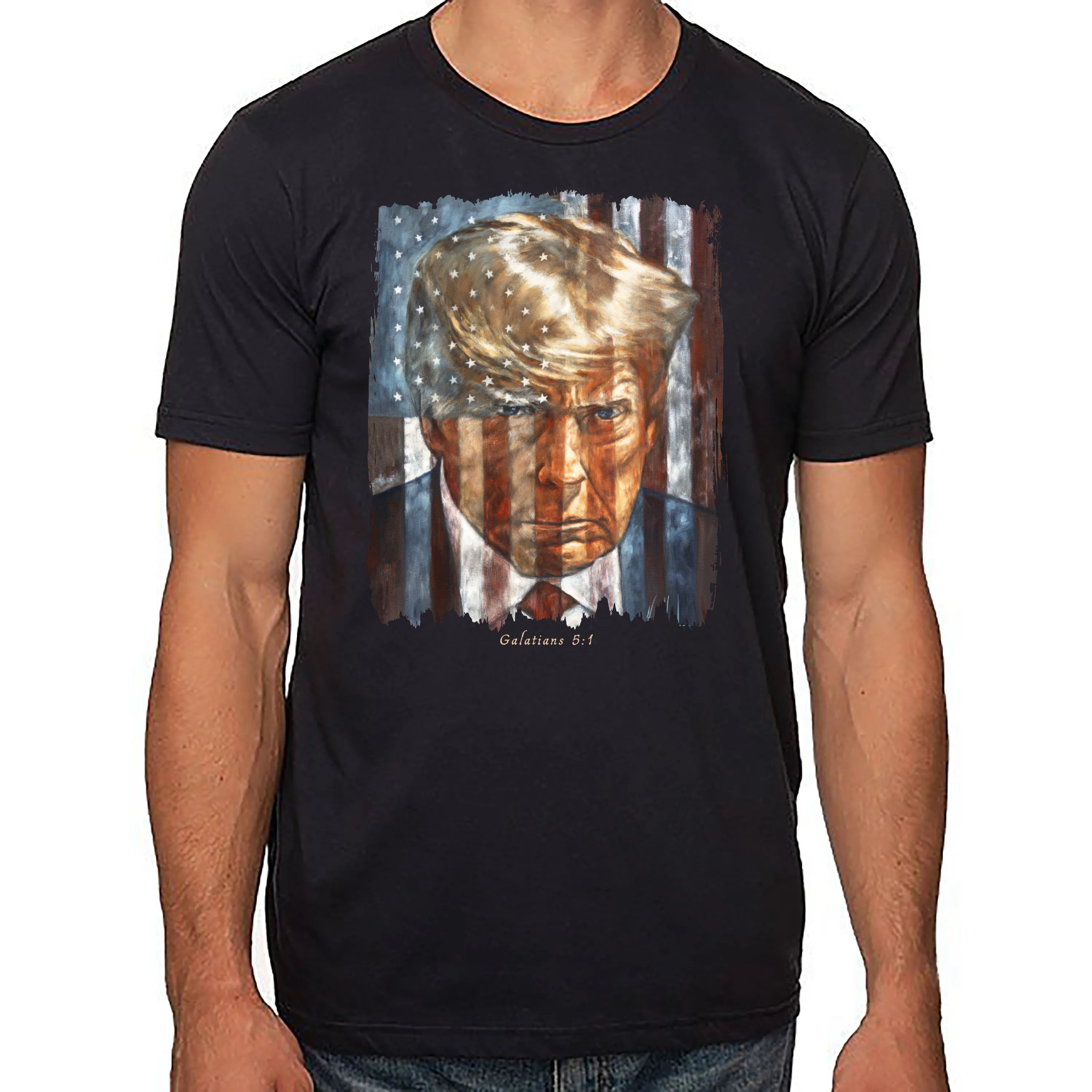 The Cost Of Freedom - Unisex T (Organic Cotton) Organic Cotton Vanessa Horabuena Short Sleeve Night (Black) XS