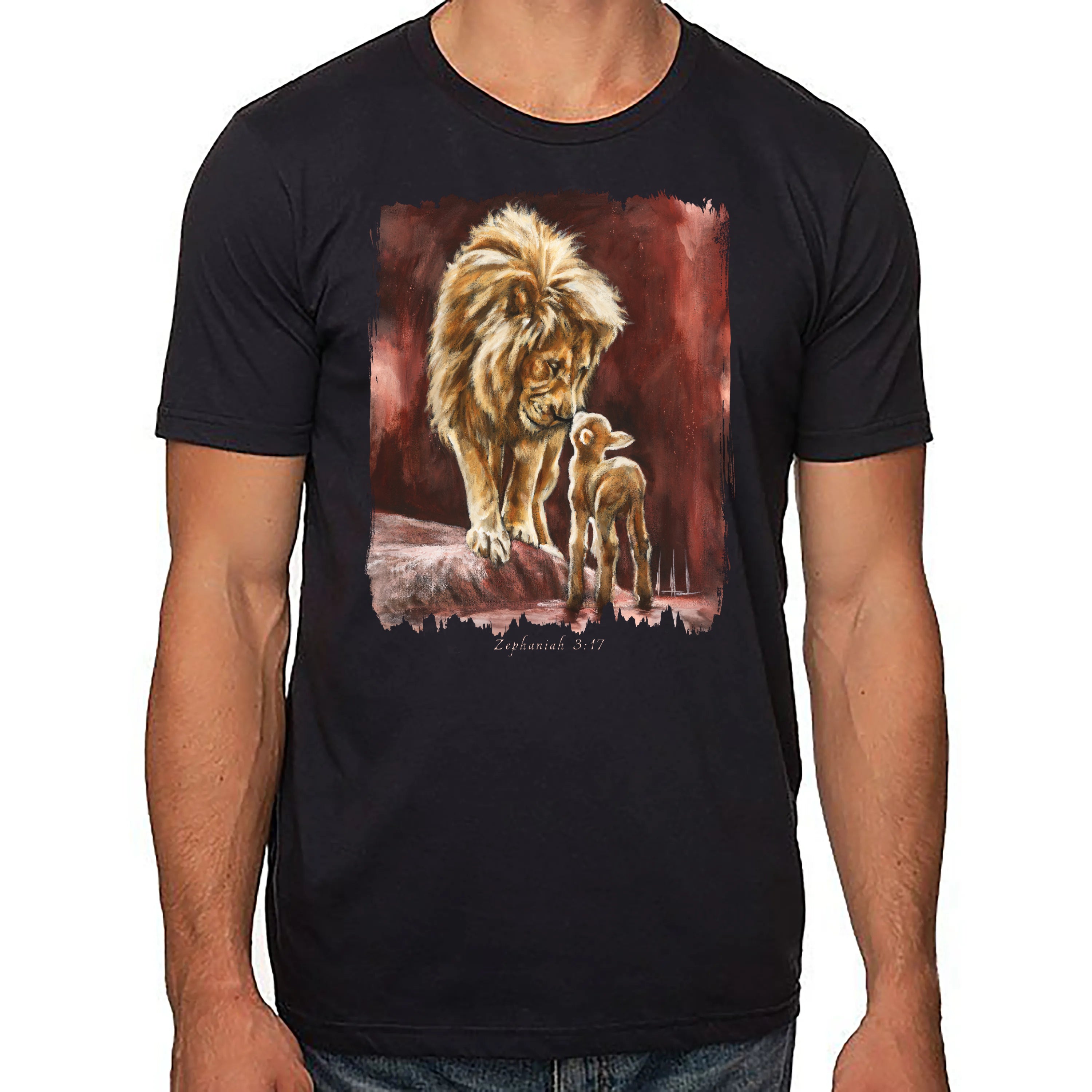 The Heart Of God - Unisex T (Organic Cotton) Organic Cotton Vanessa Horabuena Short Sleeve Night (Black) XS