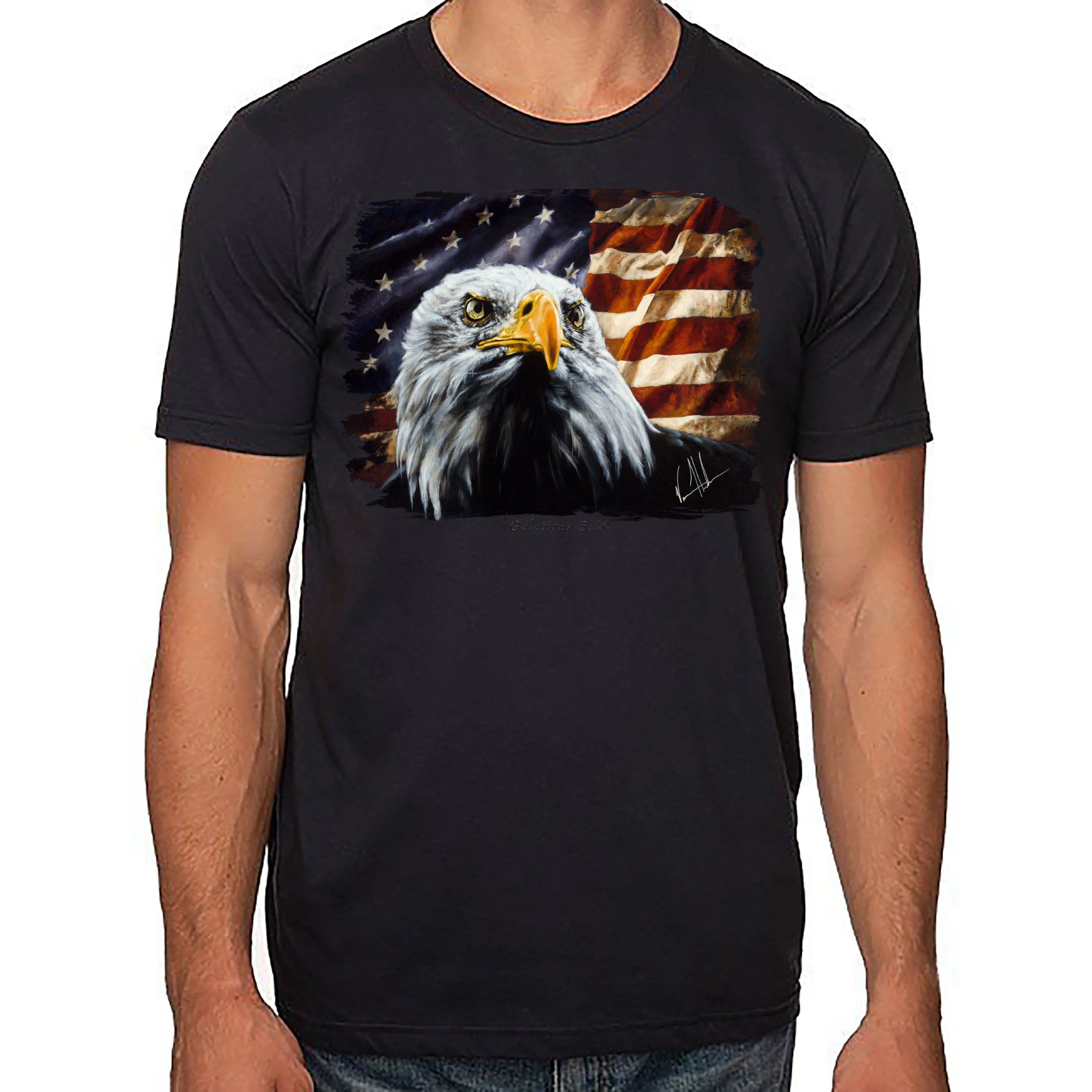 The Fight For Freedom - Unisex T (Organic Cotton) Organic Cotton Vanessa Horabuena Short Sleeve Night (Black) XS