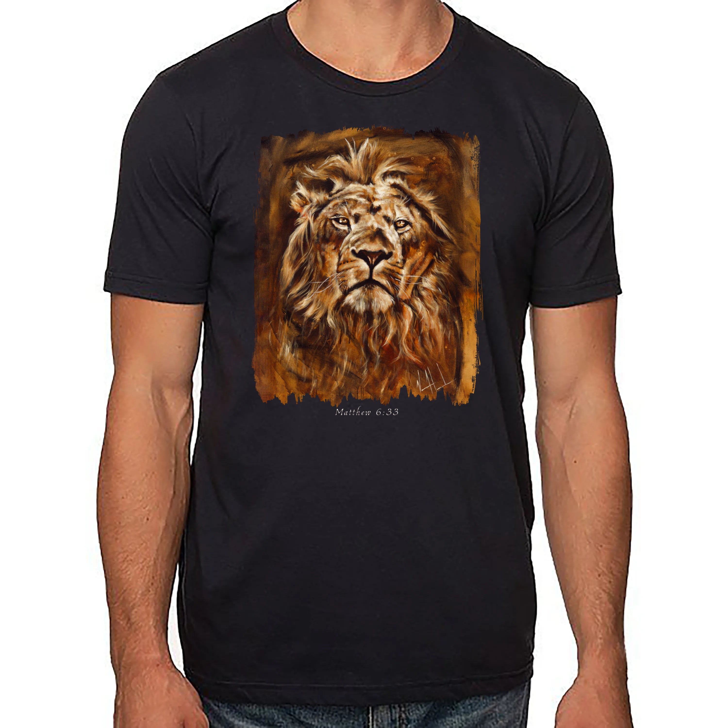 Eternal King - Unisex T (Organic Cotton) Organic Cotton Vanessa Horabuena Short Sleeve Night (Black) XS