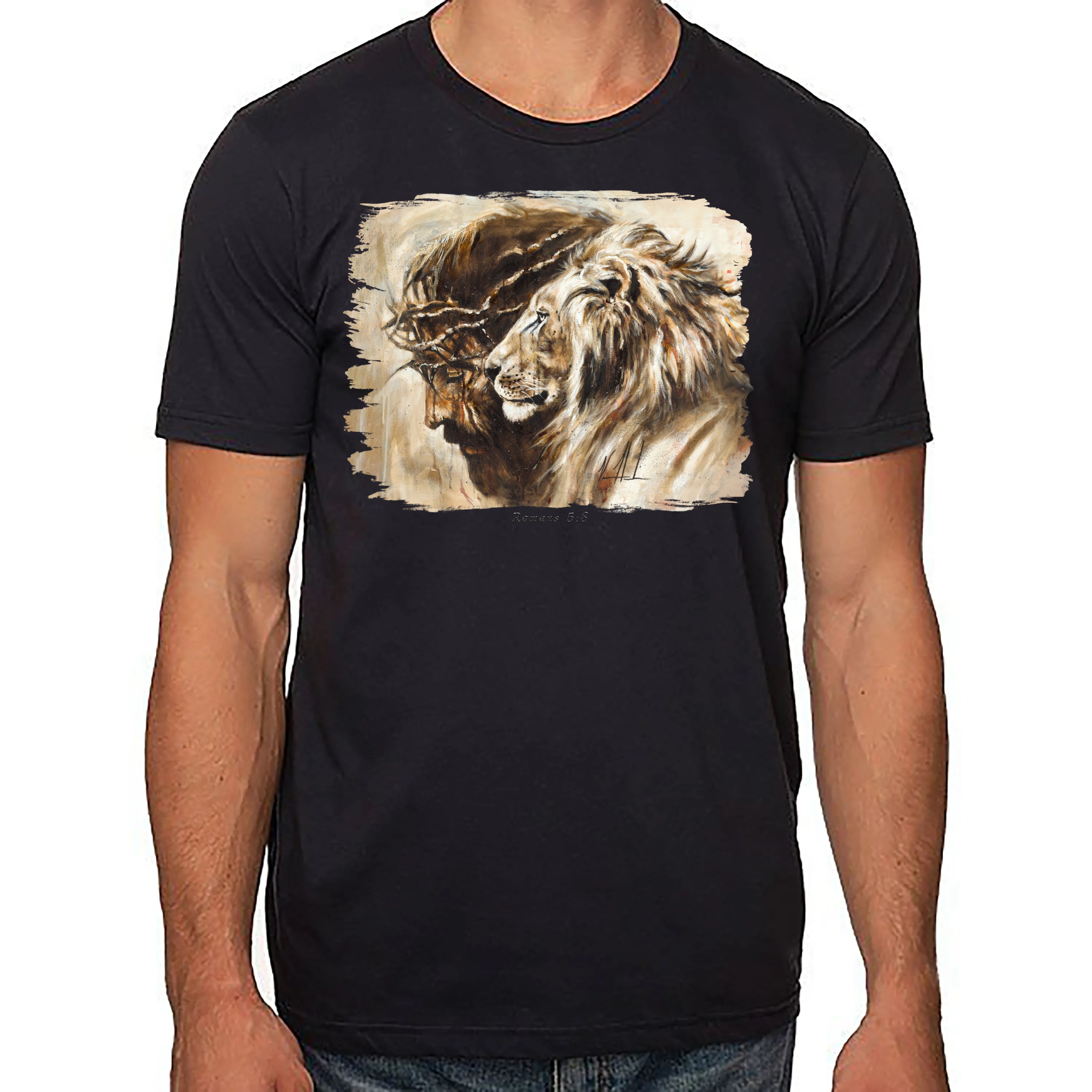 Heaven's Grace - Unisex T (Organic Cotton) Organic Cotton Vanessa Horabuena Short Sleeve Night (Black) XS