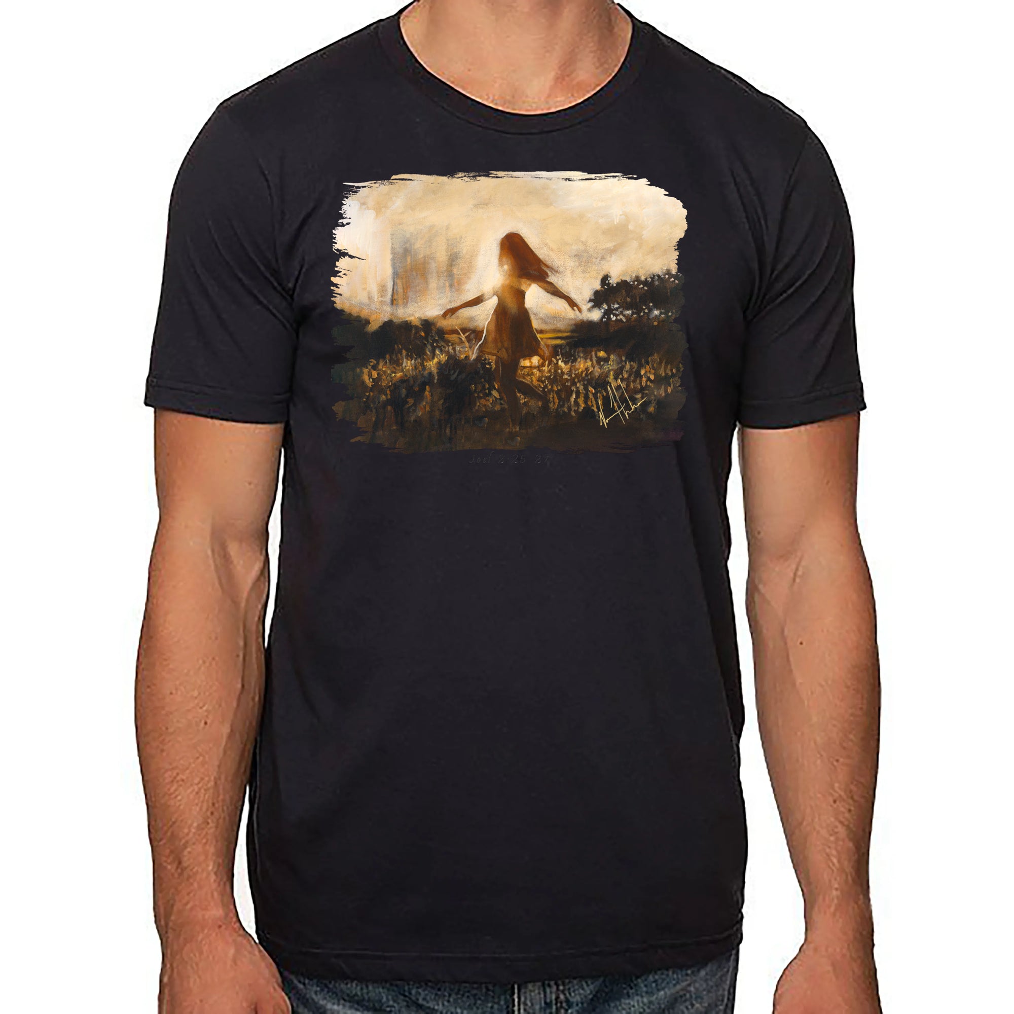 Dare to Dance Again - Unisex T (Premium Organic Fabric) Vanessa Horabuena Bamboo Black Small