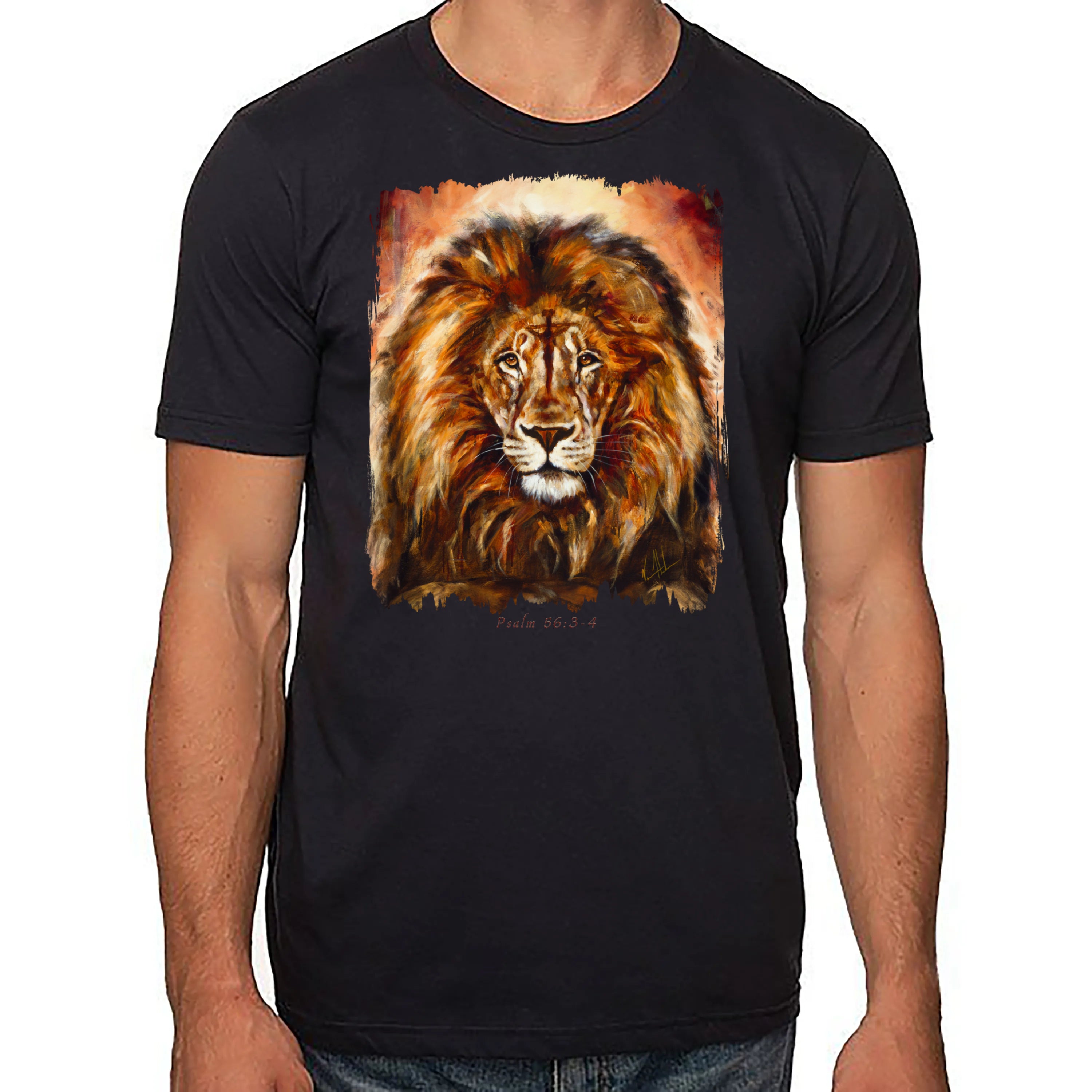King Of Heaven - Glorious Reign - Unisex T (Organic Cotton) Organic Cotton Vanessa Horabuena Short Sleeve Night (Black) XS