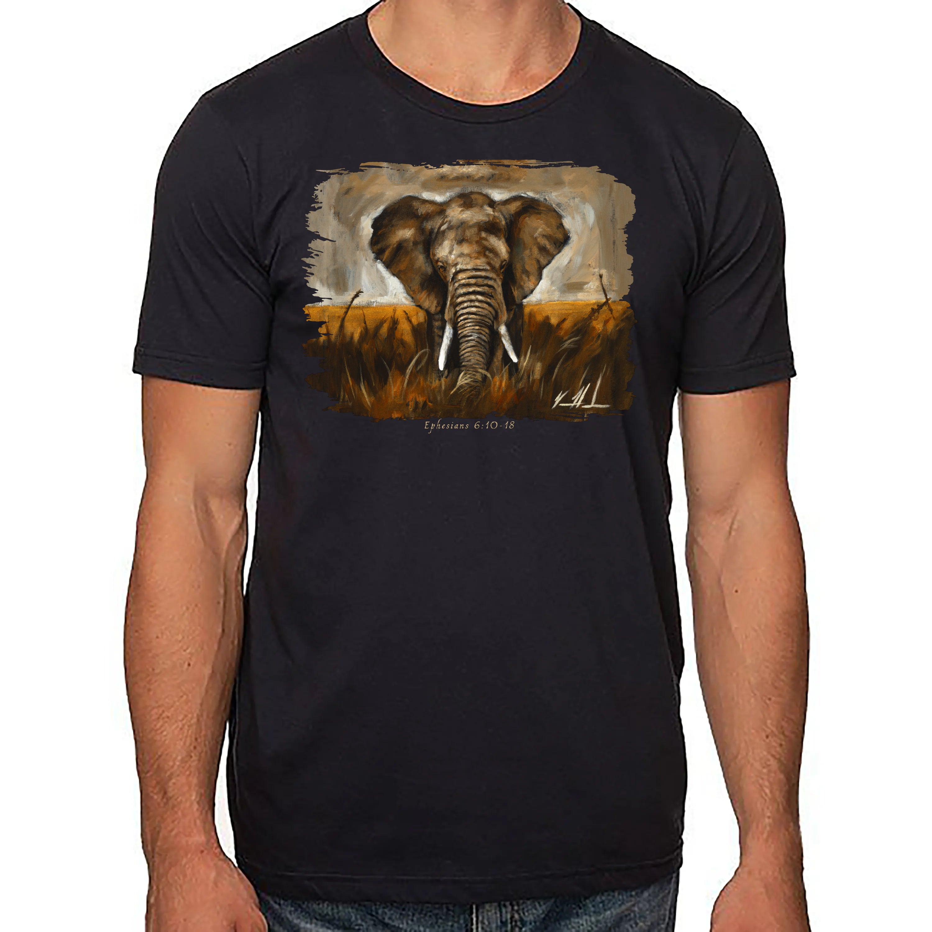 Stand Your Ground - Unisex T (Organic Cotton) Organic Cotton Vanessa Horabuena Short Sleeve Night (Black) XS