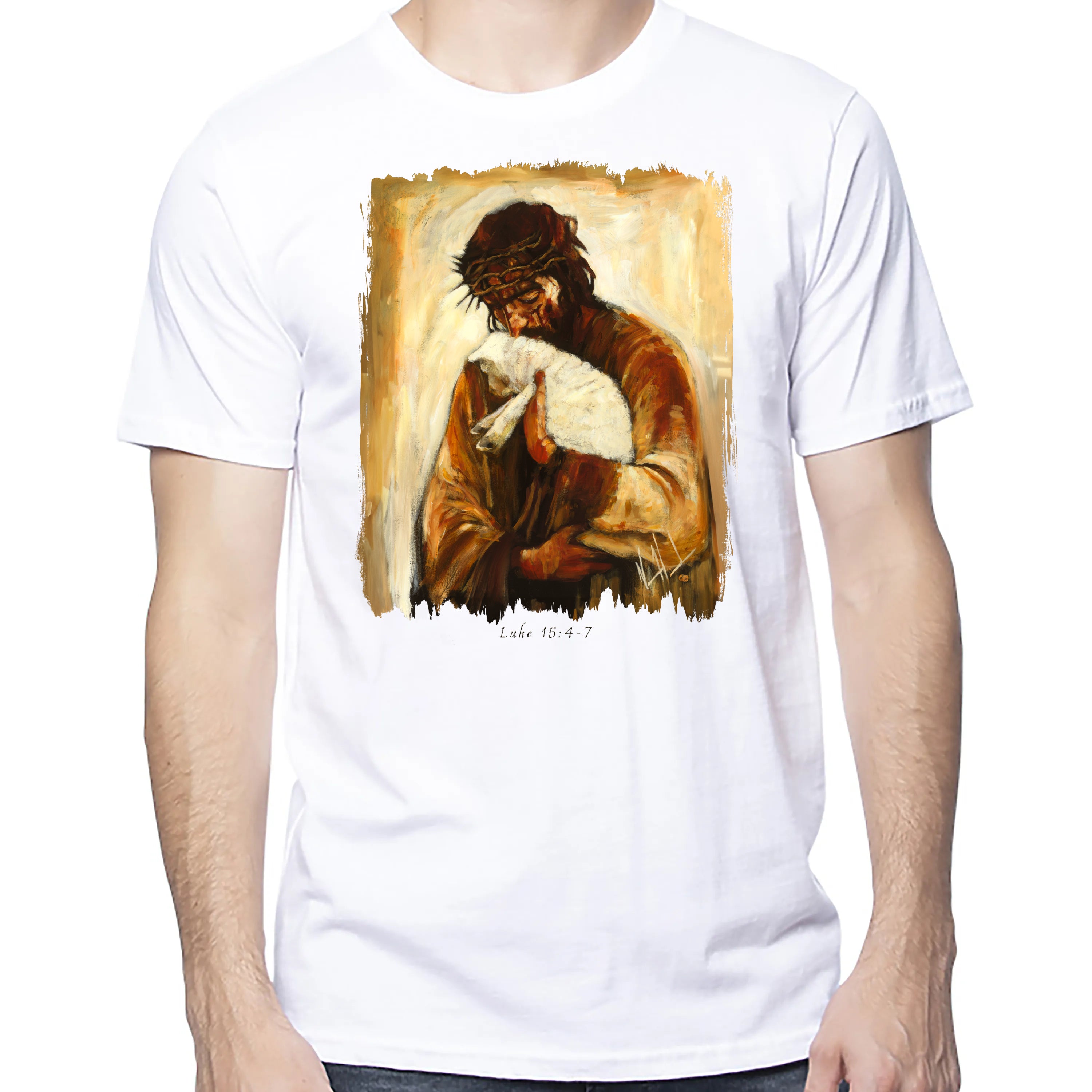 For The One Who Lost Its Way - Fall Edition - Unisex T (Organic Cotton) Organic Cotton Vanessa Horabuena Short Sleeve Salt (White) XS