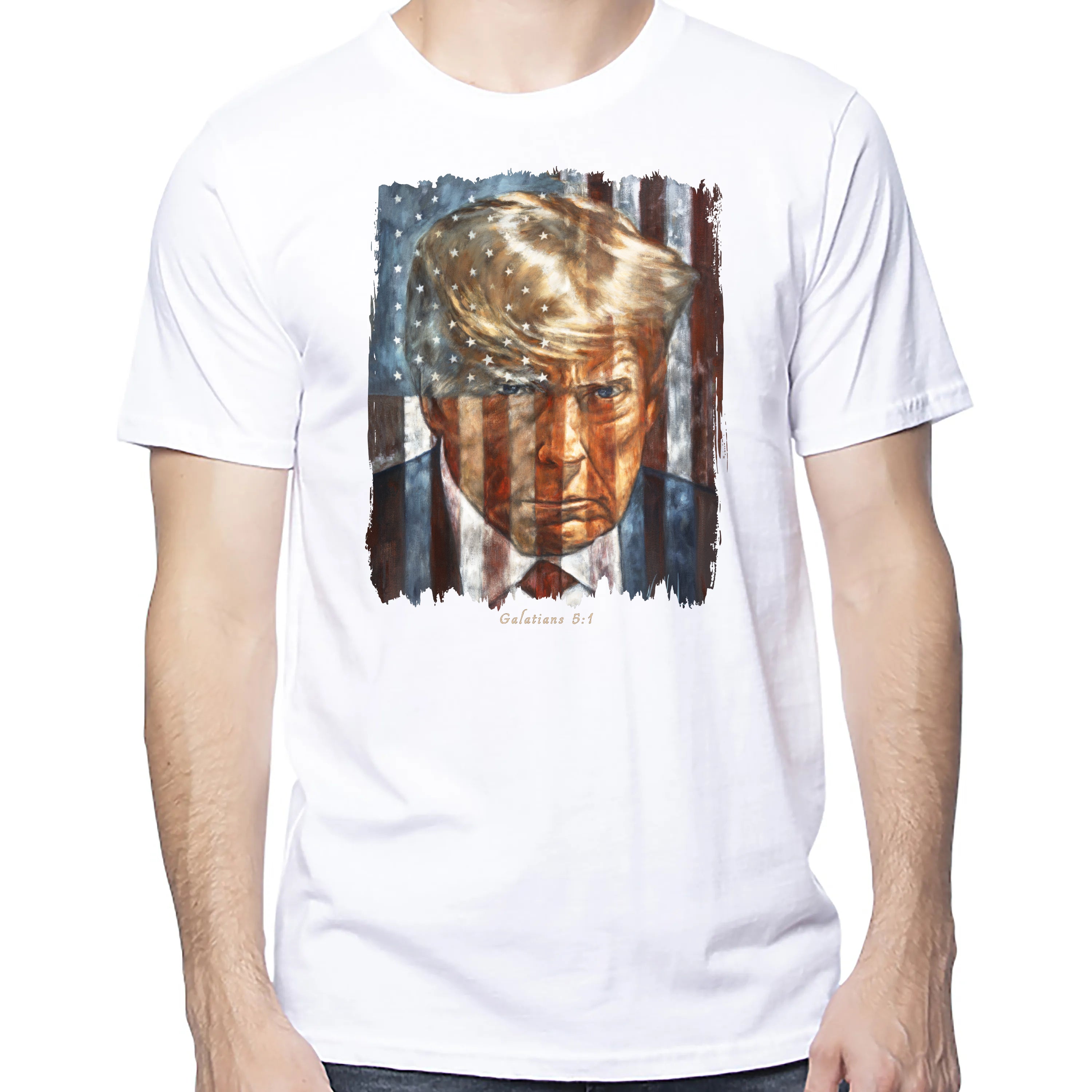 The Cost Of Freedom - Unisex T (Organic Cotton) Organic Cotton Vanessa Horabuena Short Sleeve Salt (White) XS