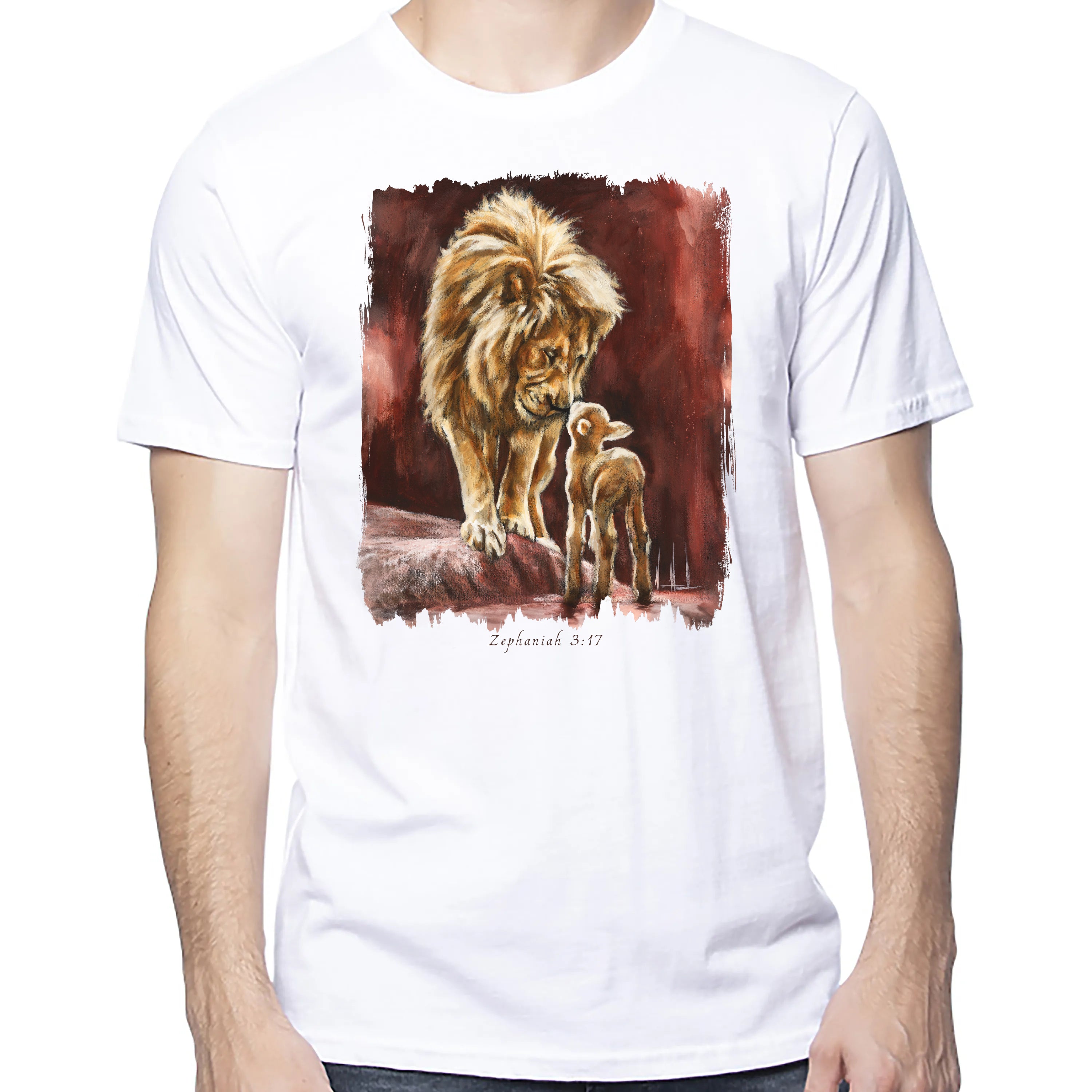 The Heart Of God - Unisex T (Organic Cotton) Organic Cotton Vanessa Horabuena Short Sleeve Salt (White) XS