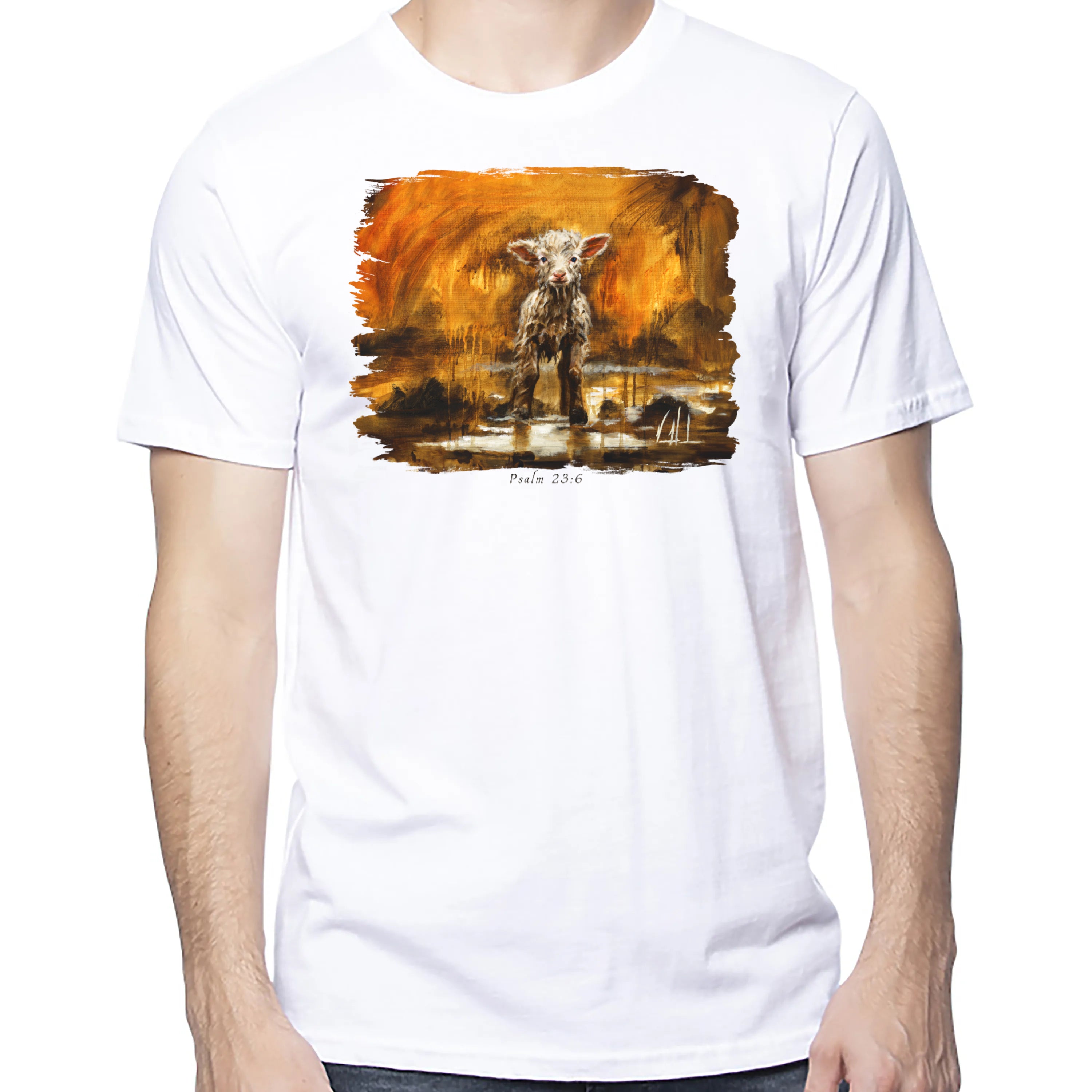 Your Love Never Fails - Unisex T (Organic Cotton) Organic Cotton Vanessa Horabuena Short Sleeve Salt (White) XS