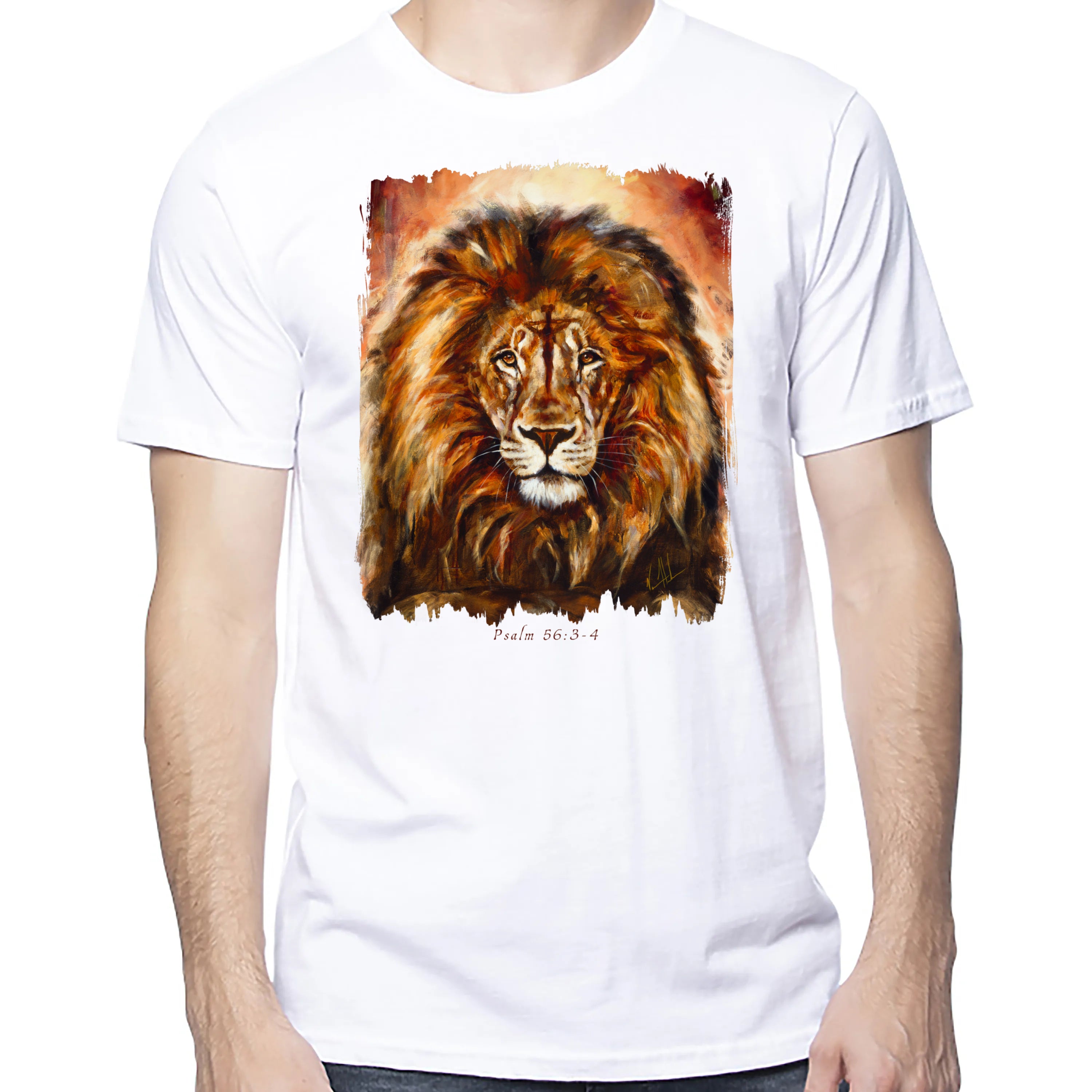 King Of Heaven - Glorious Reign - Unisex T (Organic Cotton) Organic Cotton Vanessa Horabuena Short Sleeve Salt (White) XS