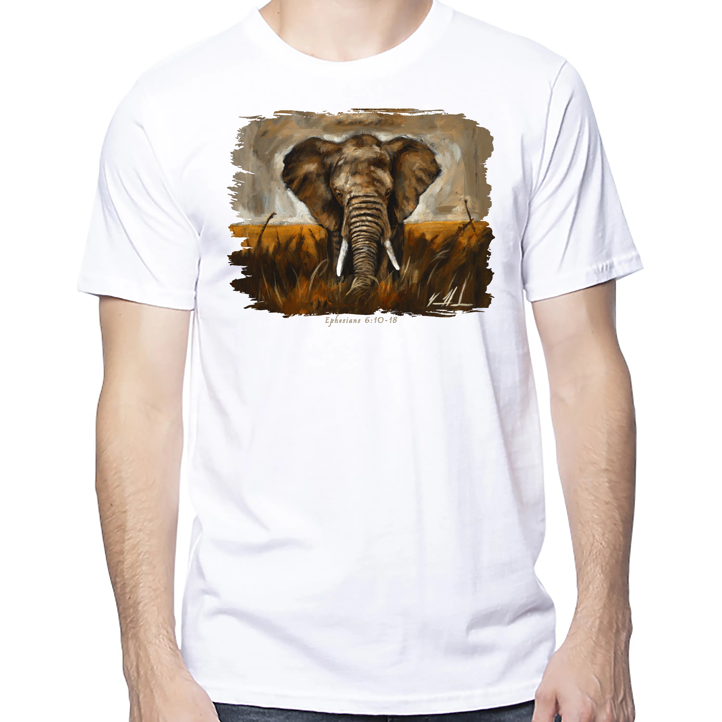 Stand Your Ground - Unisex T (Organic Cotton) Organic Cotton Vanessa Horabuena Short Sleeve Salt (White) XS