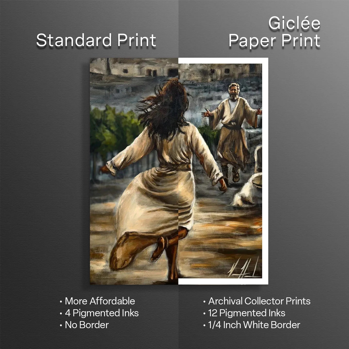 The Prodigal Daughter Jesus Art Print Vanessa Horabuena