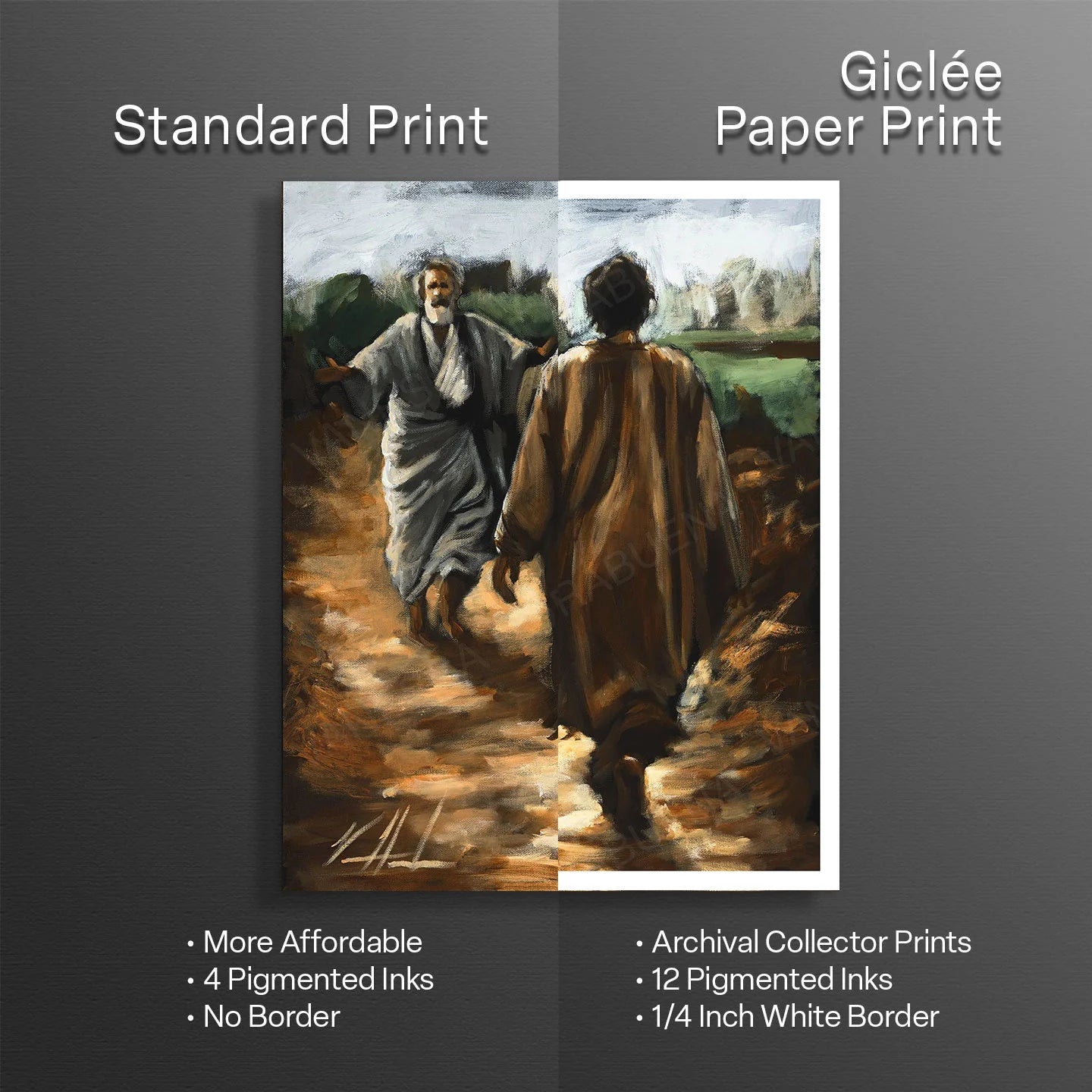 The Prodigal Son Jesus Art Print Vanessa Horabuena