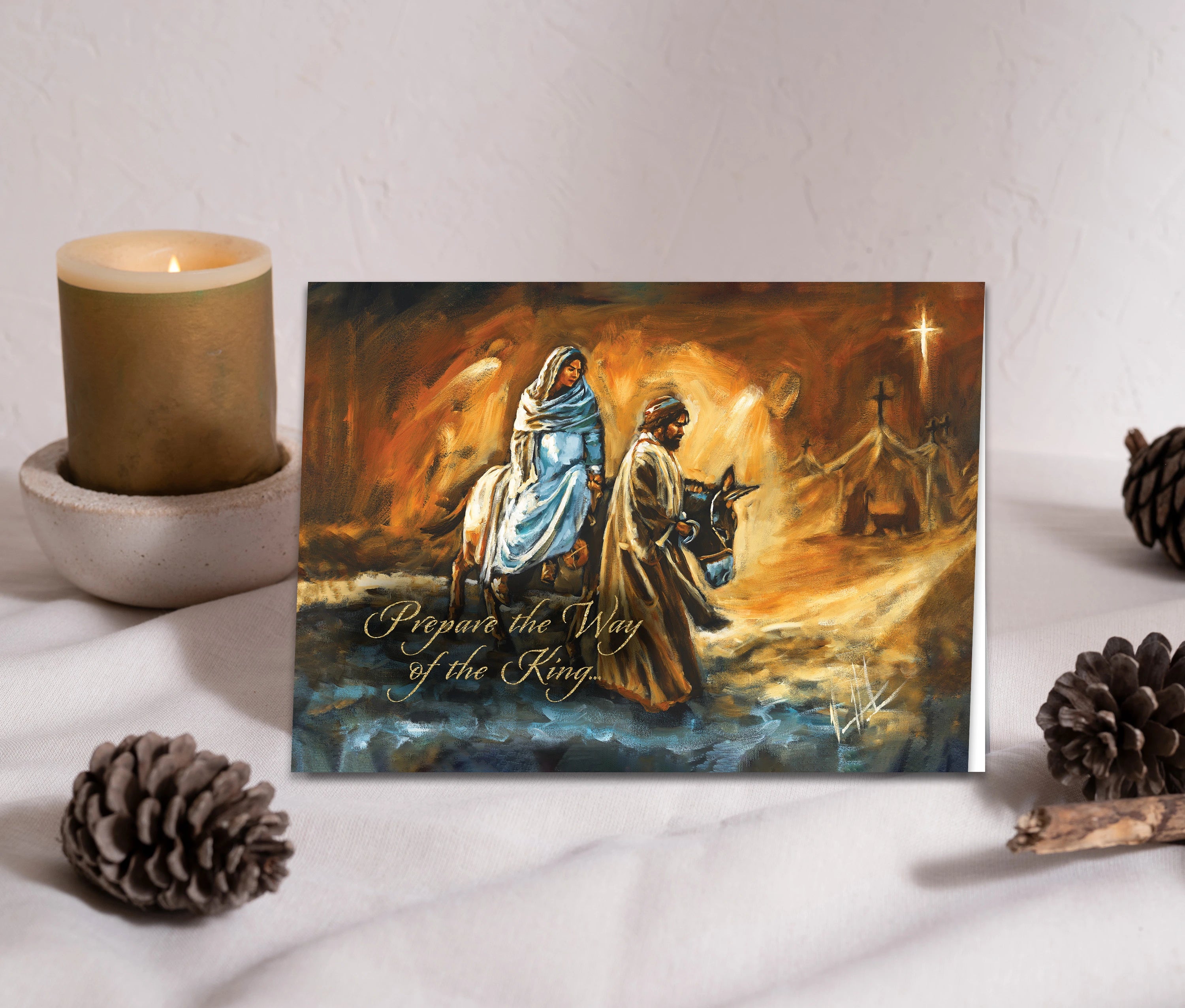 'Prepare the Way of the King' Greeting Card