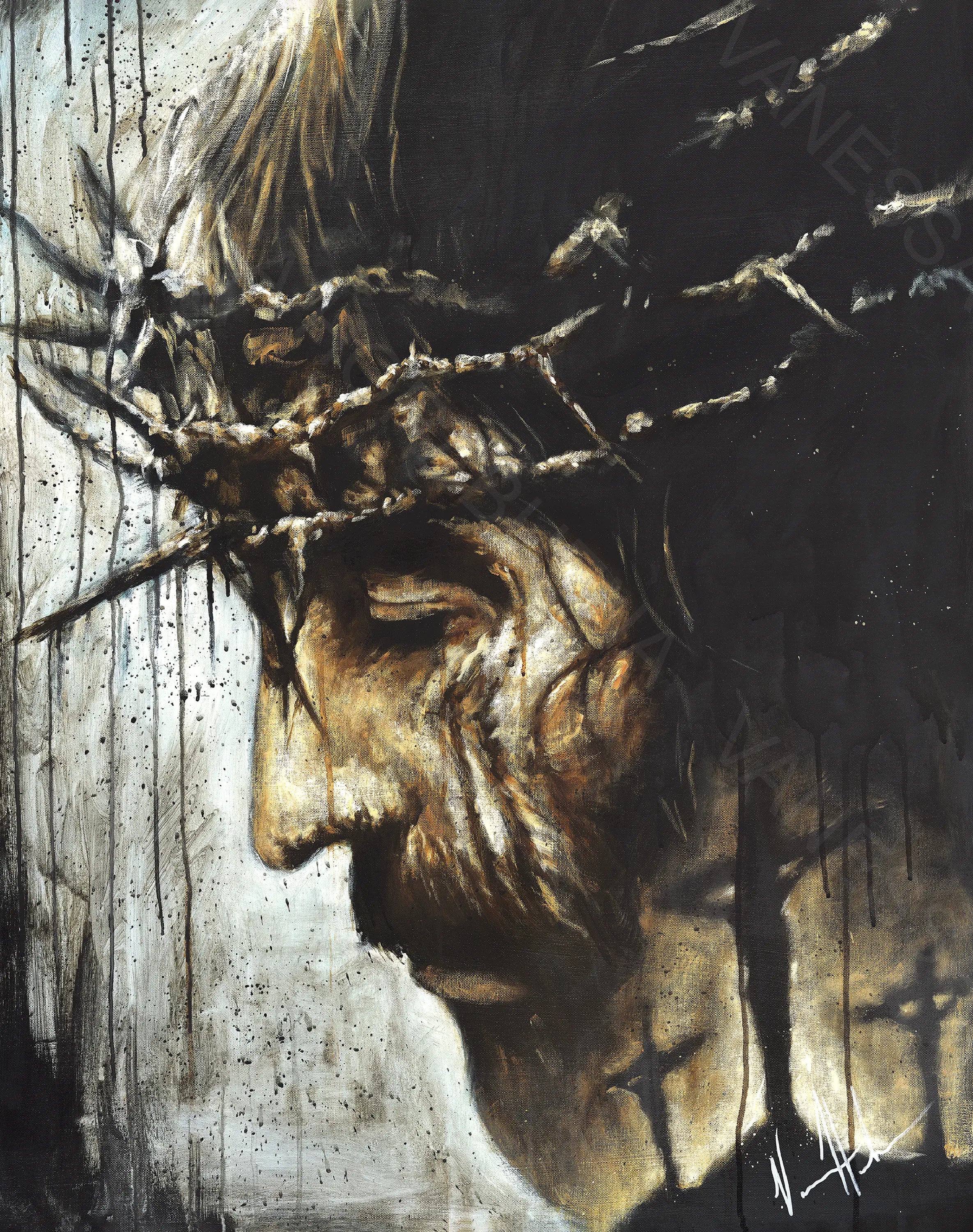 CLEARANCE - Redeemer's Love With Crosses Vanessa Horabuena