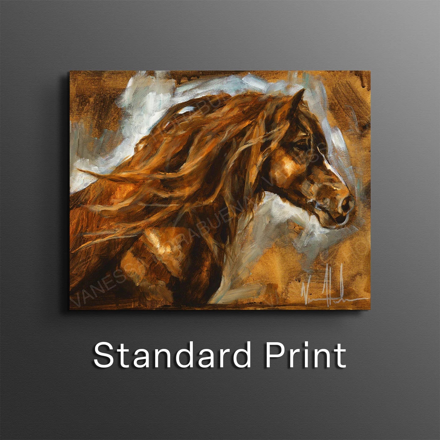 Seek Truth Horse Art Print Vanessa Horabuena