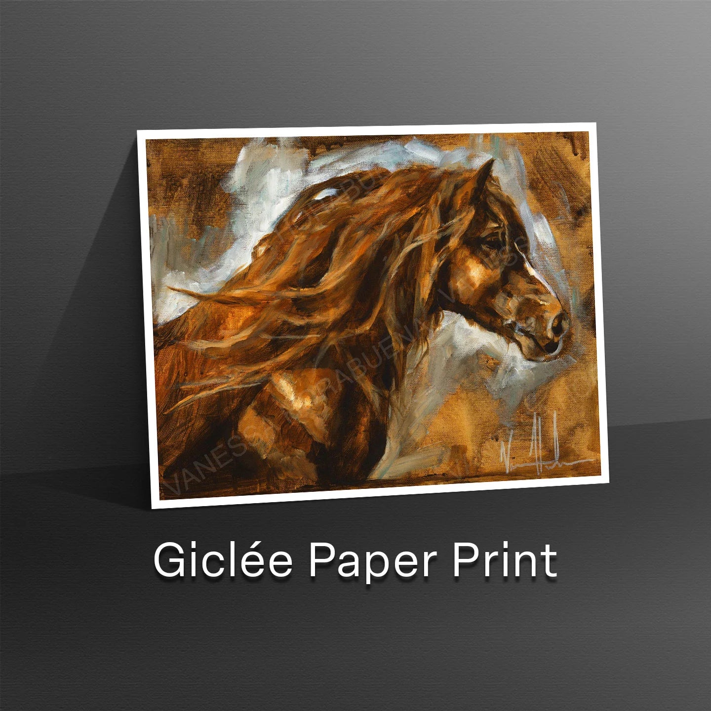 Seek Truth Horse Art Print Vanessa Horabuena