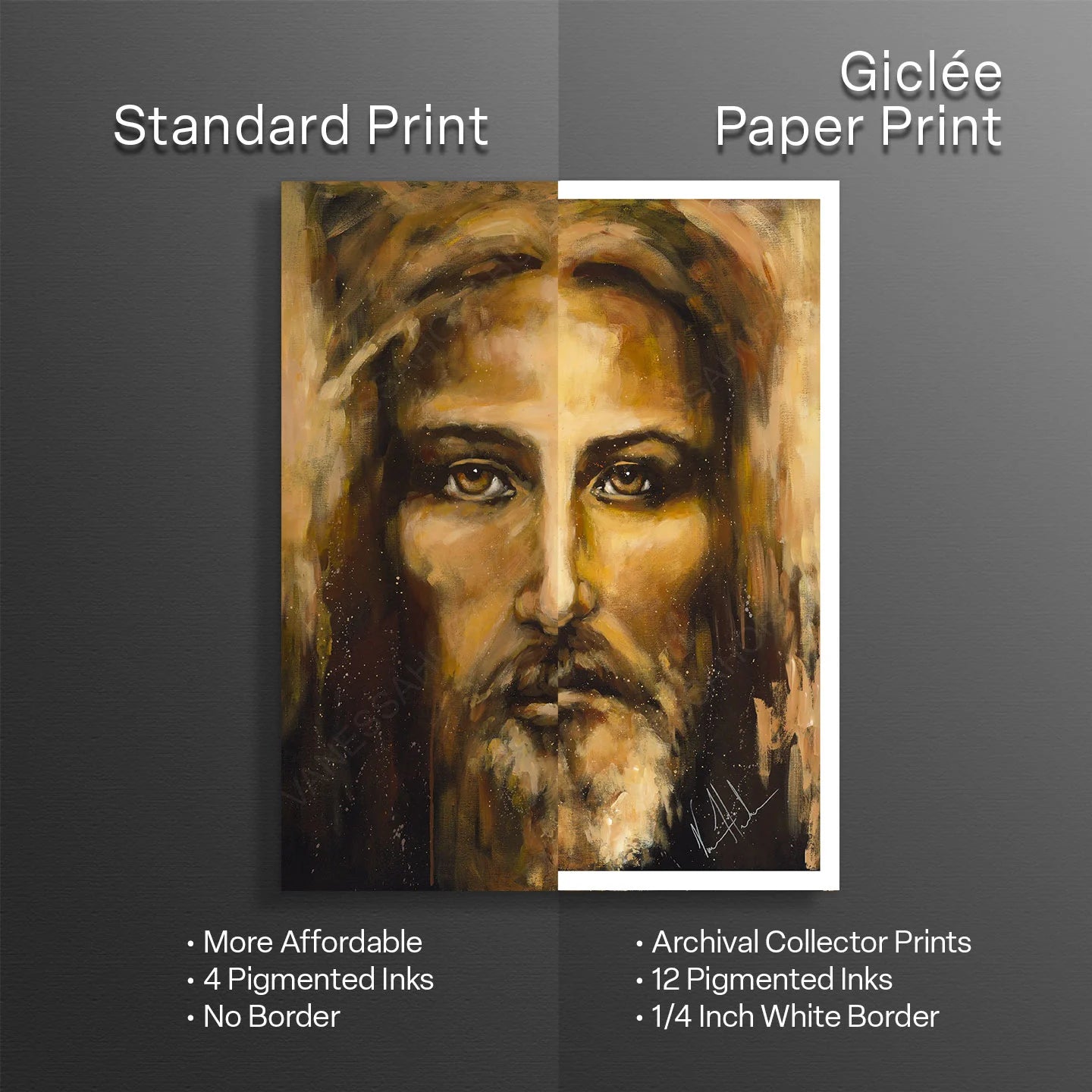 The Shroud of Turin - Resurrection Light Jesus Art Print Vanessa Horabuena