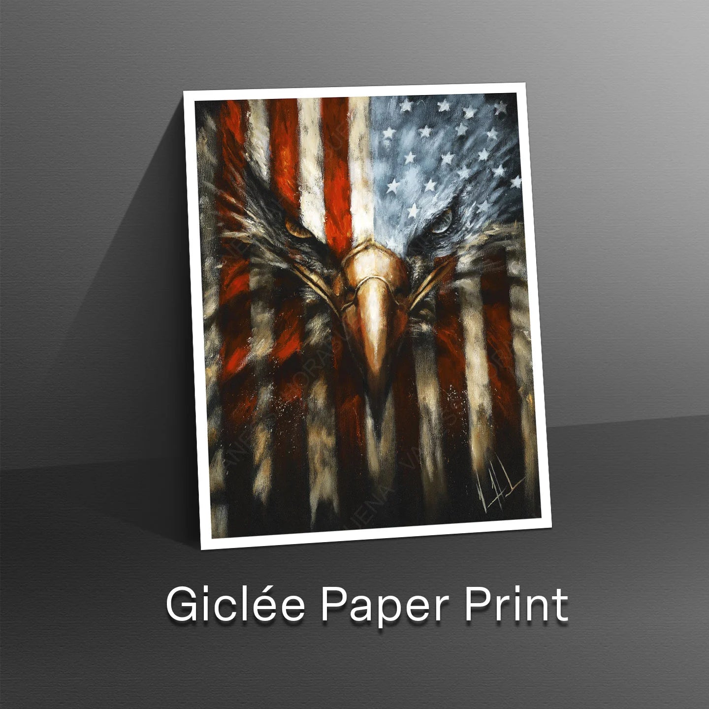 Stripes of Freedom - Memorial Day Edition Patriotic Art Print Vanessa Horabuena