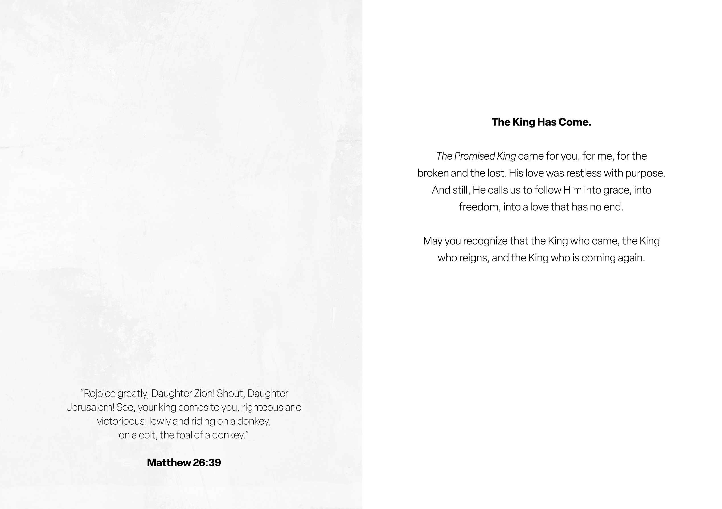 The Promised King Easter Greeting Card Vanessa Horabuena