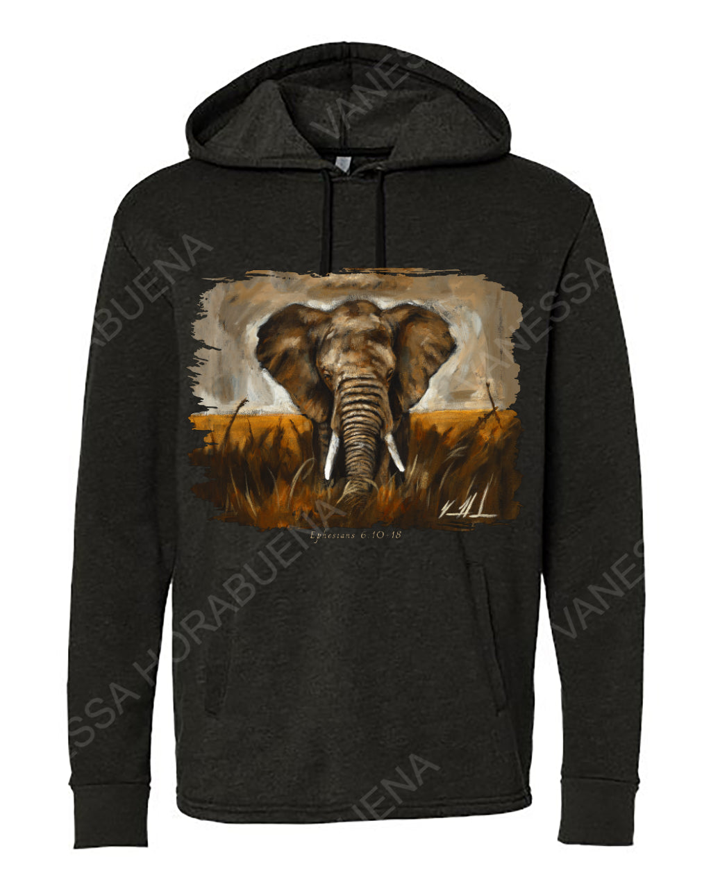 Stand Your Ground - Unisex Hoodie Vanessa Horabuena Black Small